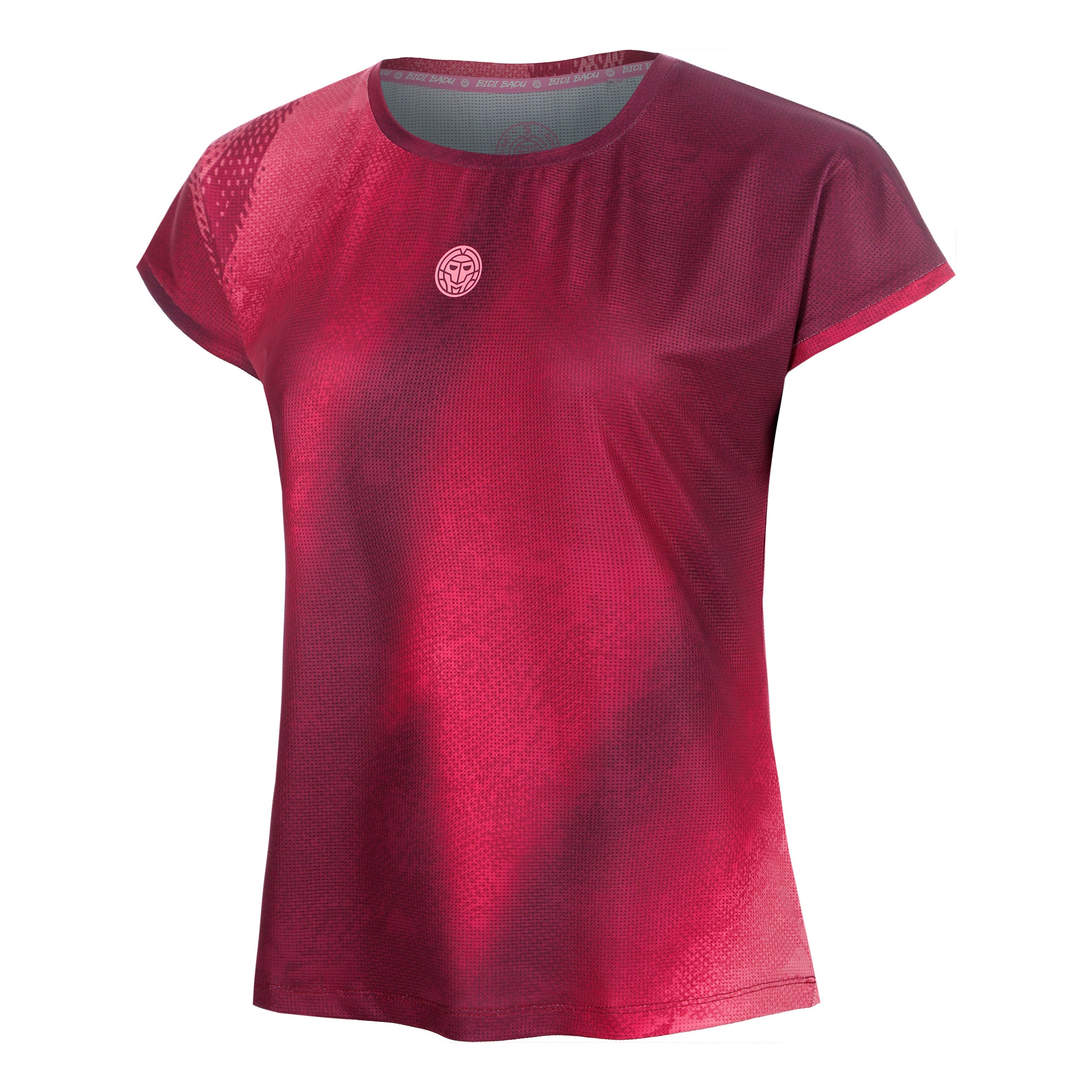 BIDI BADU Freeze Out  Camiseta de manga corta Mujeres - rojo oscuro, rosa