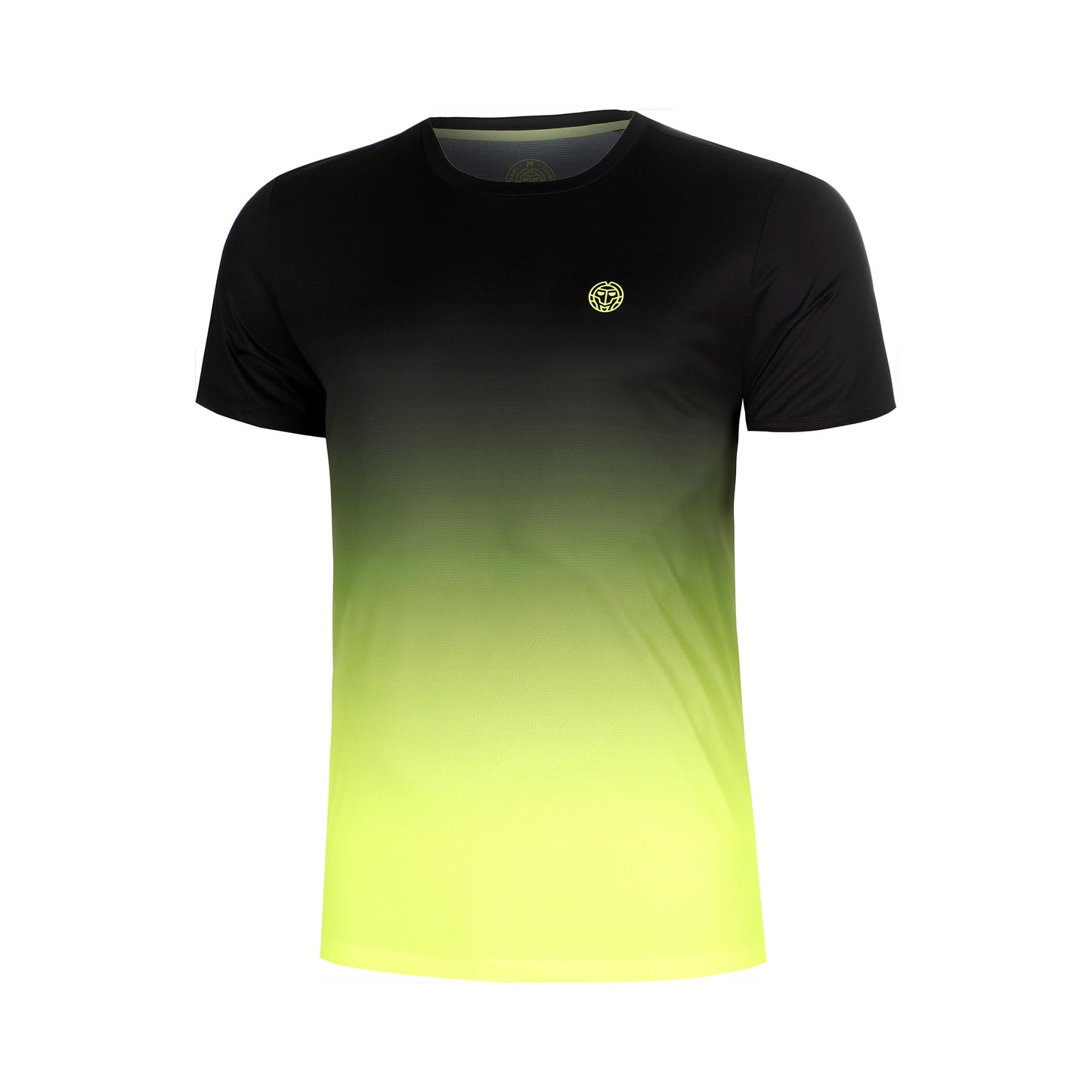 BIDI BADU Night Flash Camiseta de manga corta Chicos - negro, amarillo neón