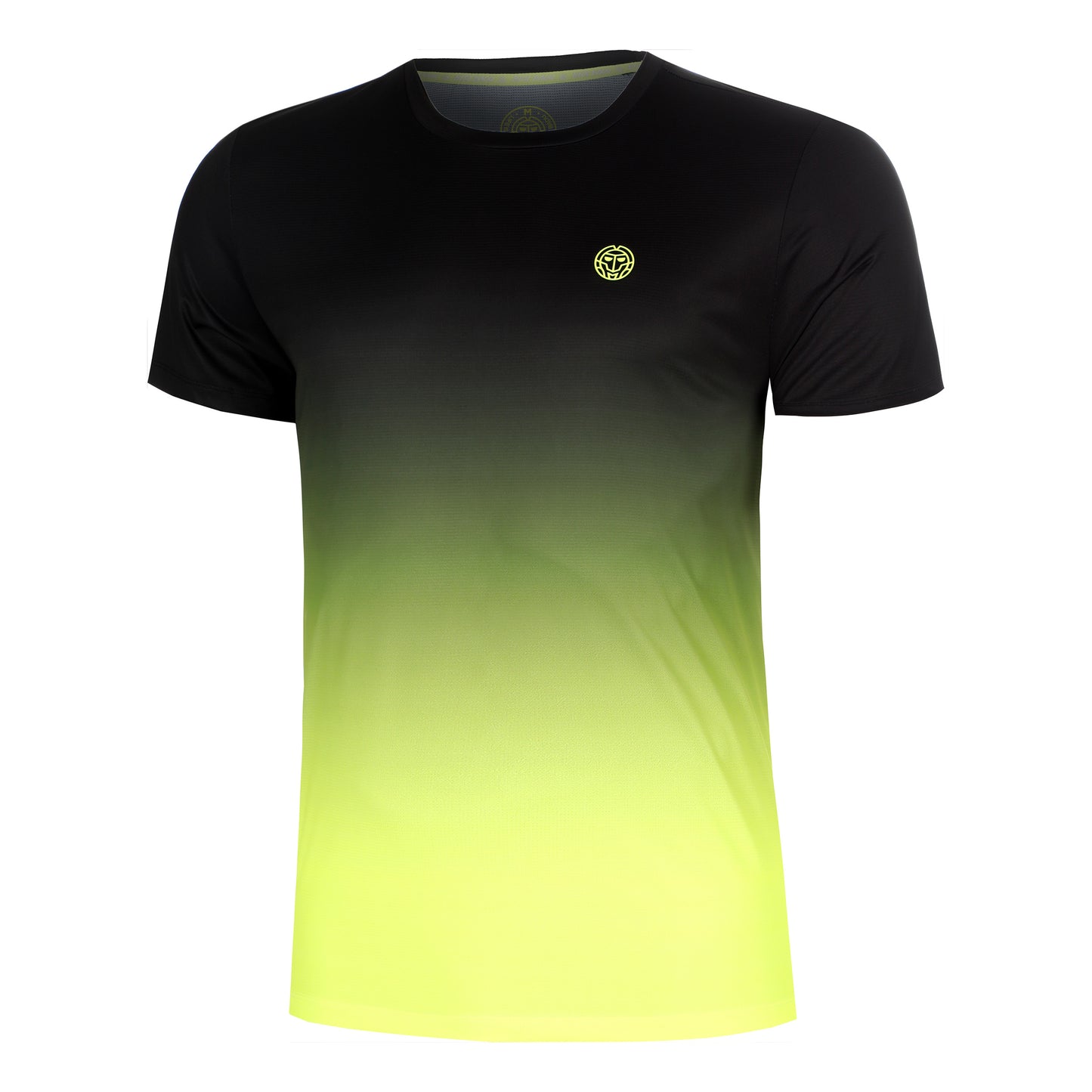 BIDI BADU Night Flash Camiseta de manga corta Hombres - negro, amarillo neón