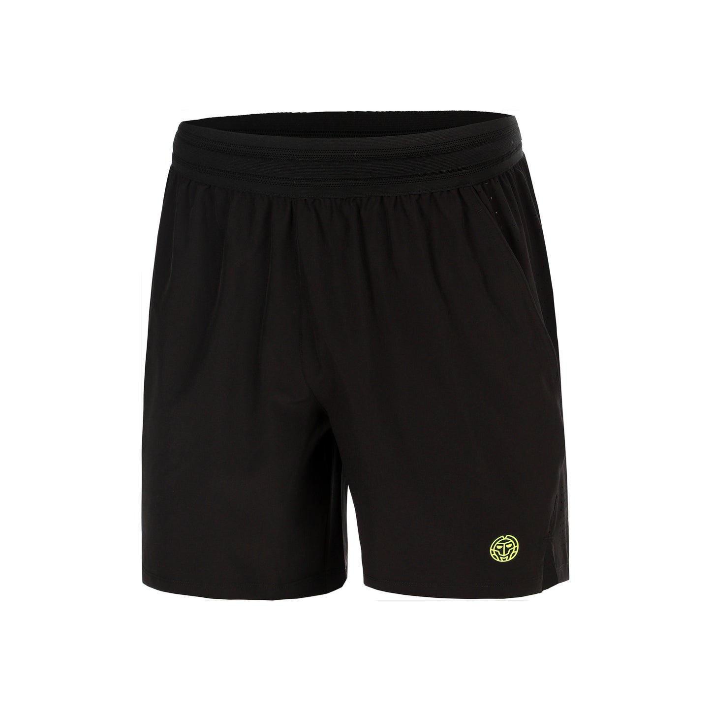 BIDI BADU Night Flash Lasercut Shorts Hombres - negro