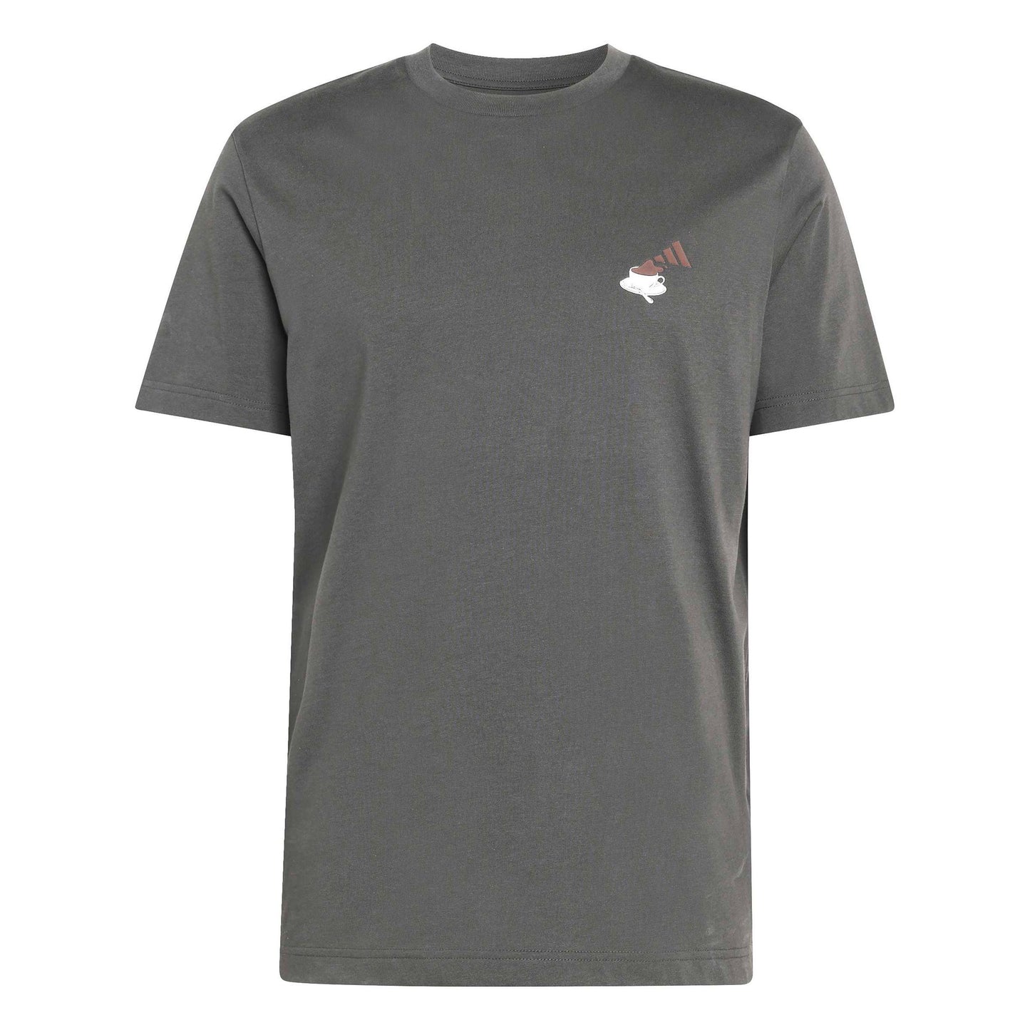adidas Cheesecake Graphic Camiseta de manga corta Hombres - gris oscuro, blanco