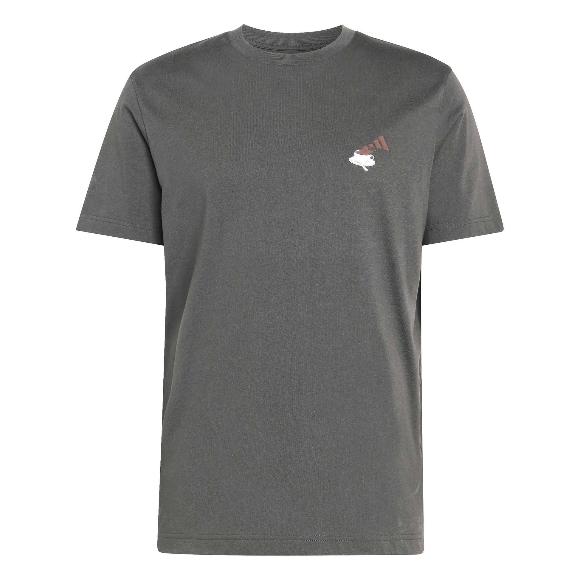adidas Cheesecake Graphic Camiseta de manga corta Hombres - gris oscuro, blanco
