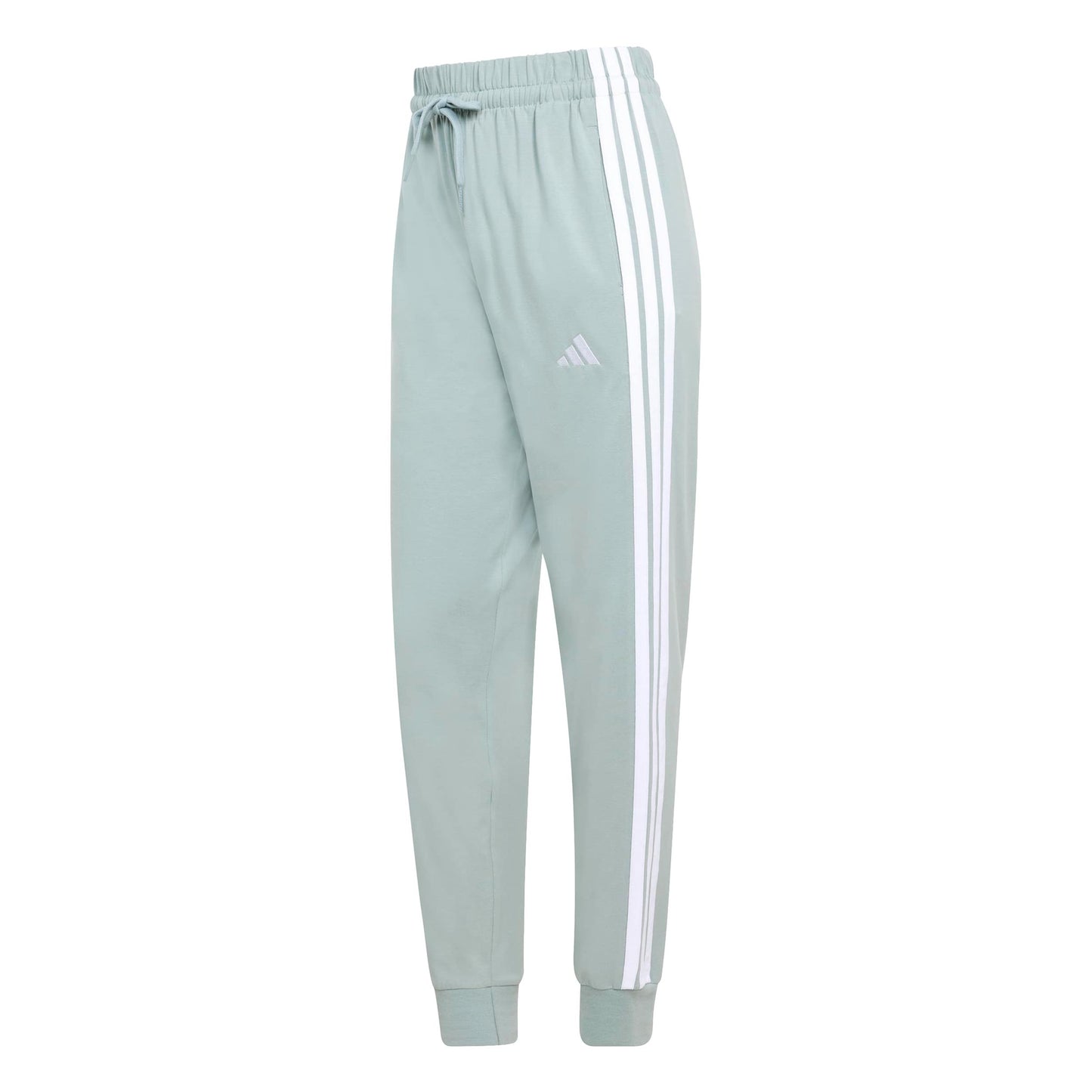 adidas Essentials 3Stripes Pantalón de entrenamiento Mujeres - salvia, blanco