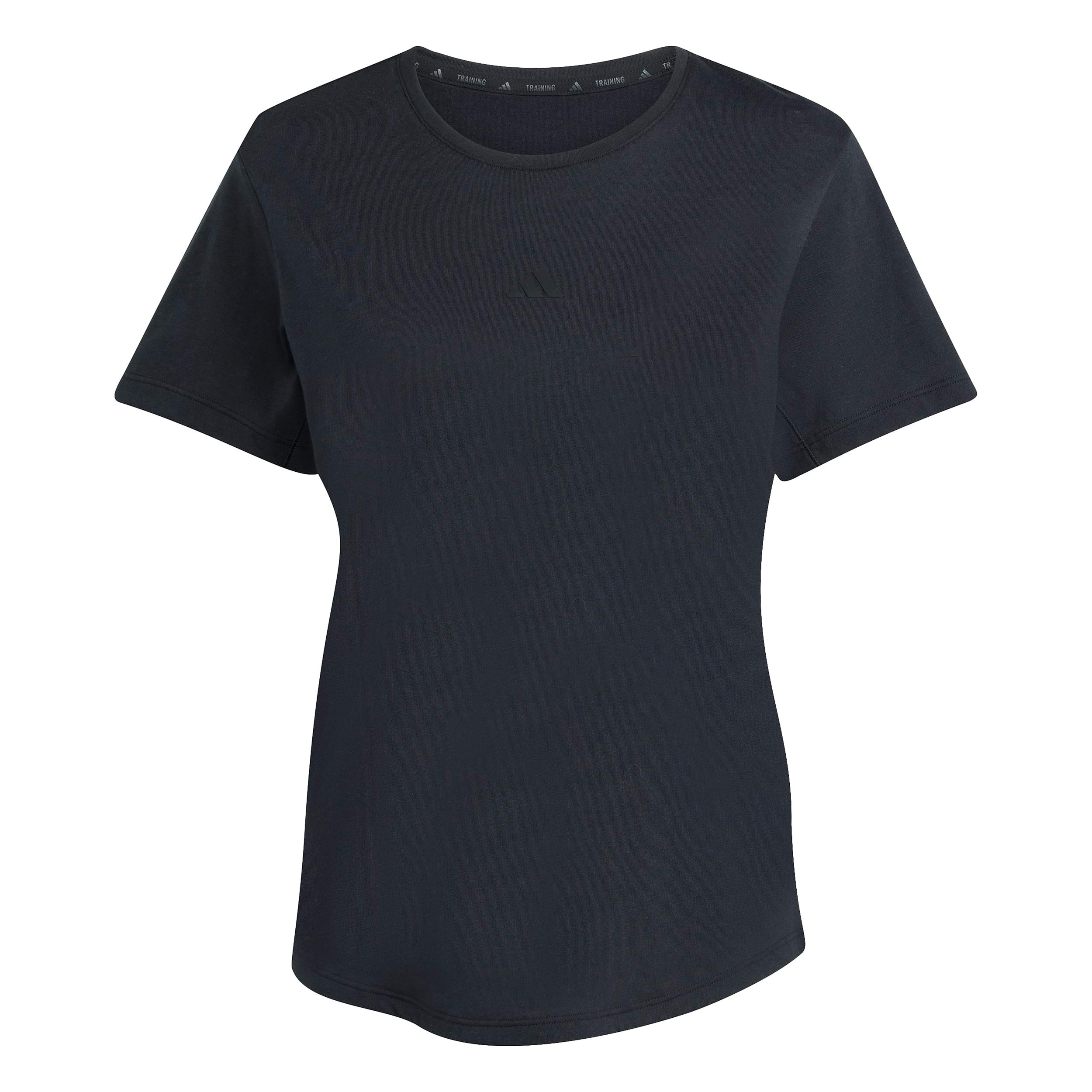 adidas Yoga Essentials Camiseta de manga corta Mujeres - negro