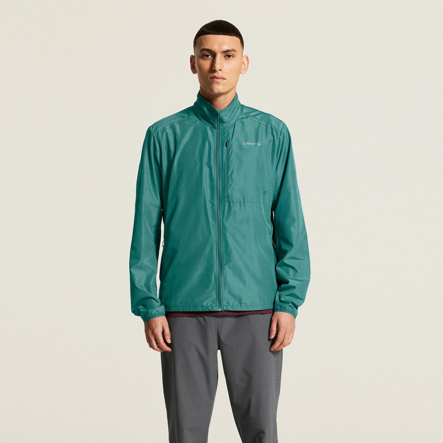 Craft Essence Wind Chaqueta para correr Hombres - verde