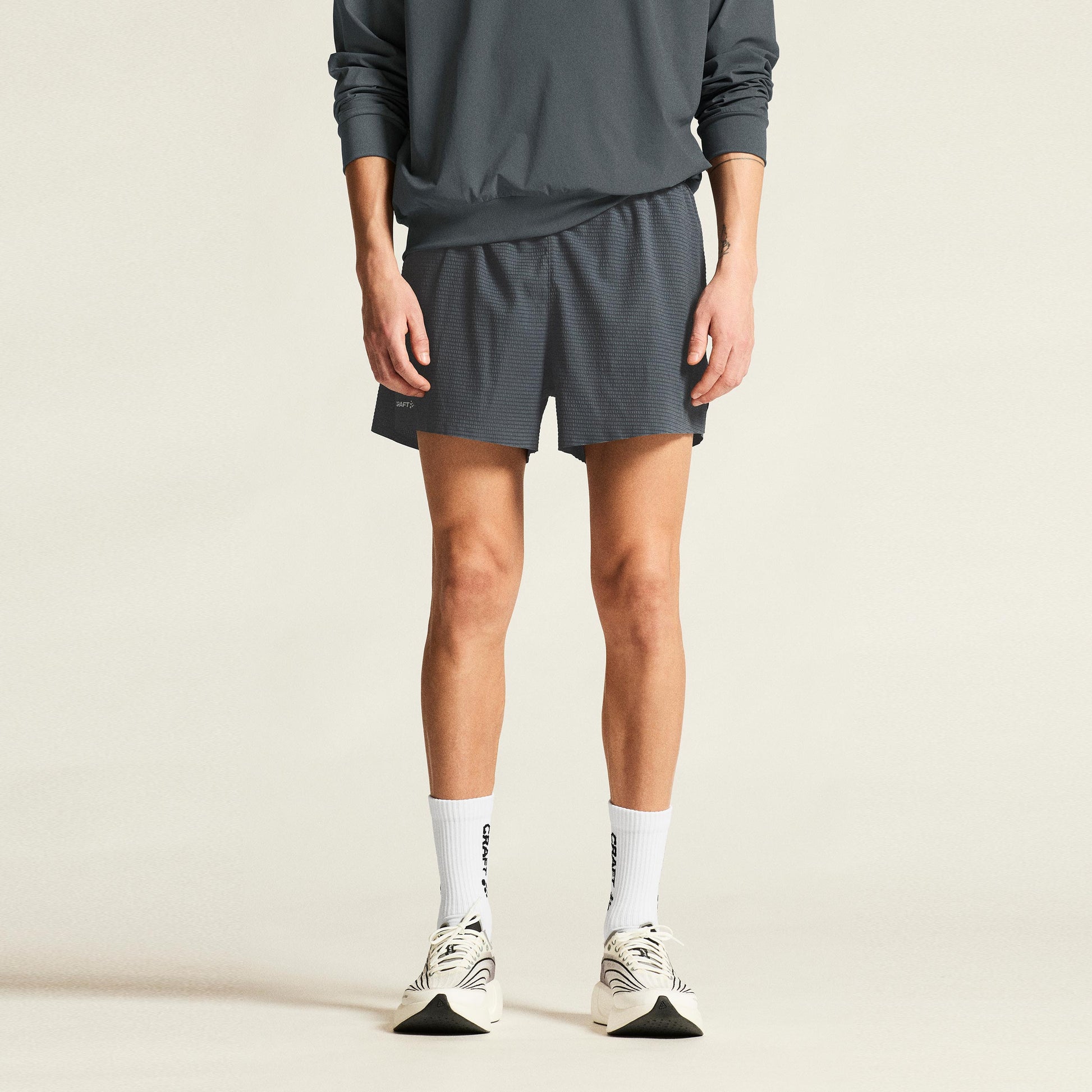 Craft Hypervent Structure Pantalones cortos Hombres - antracita