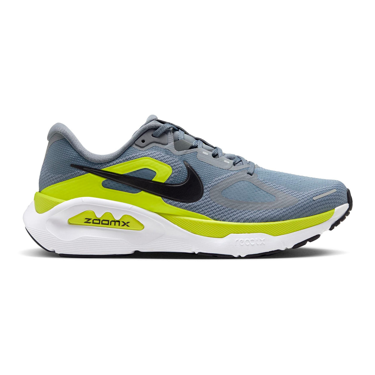 Nike Structure Plus Zapatilla de estabilidad Hombres - gris, amarillo limón