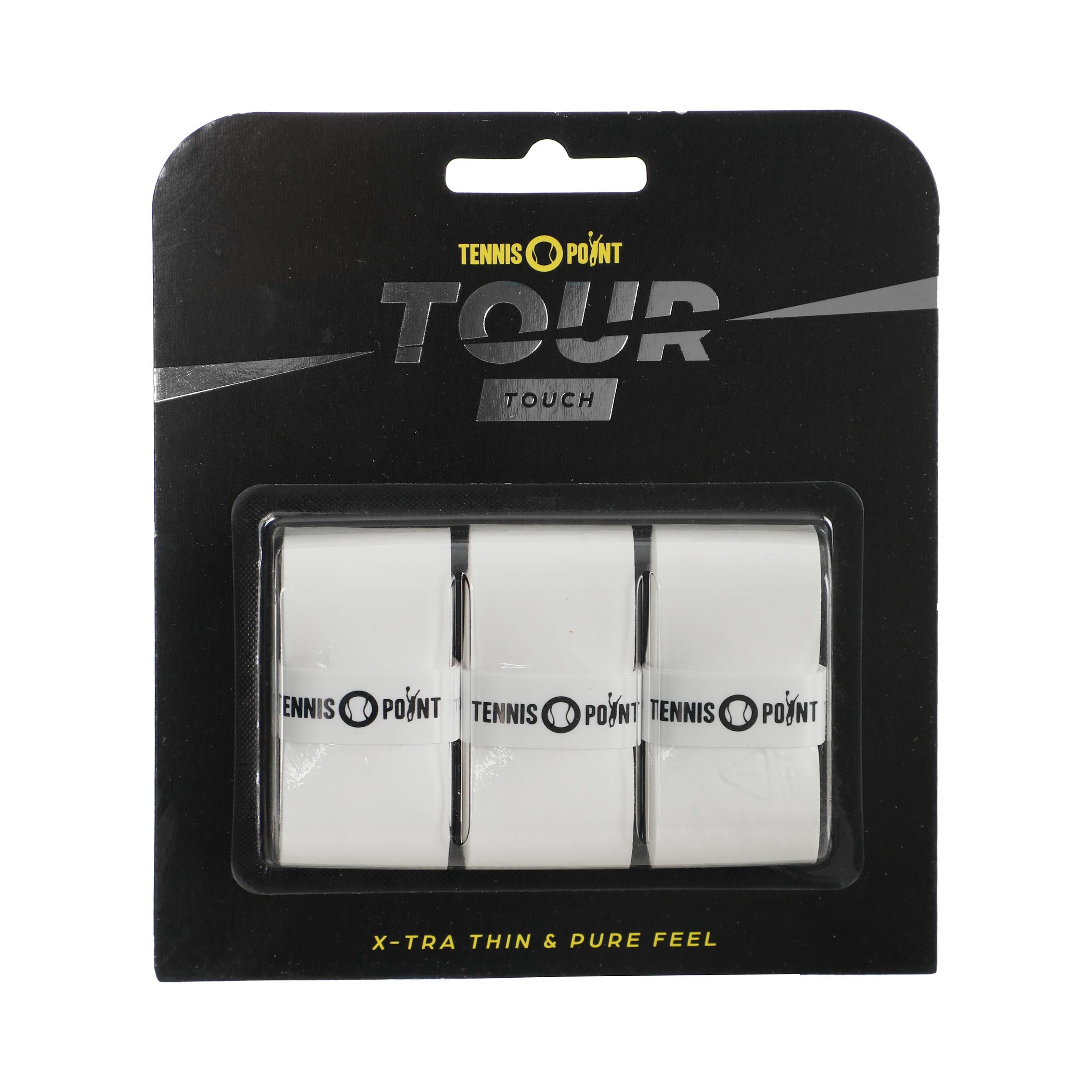 Tennis-Point Tour Touch  Pack de 3 - blanco