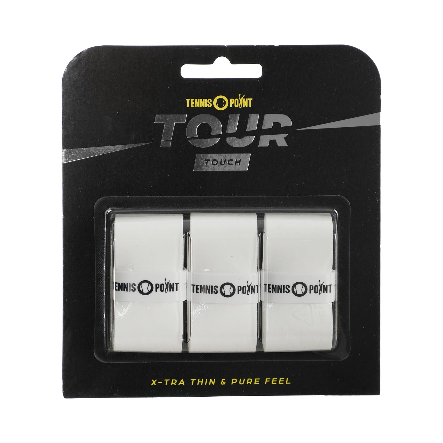 Tennis-Point Tour Touch  Pack de 3 - blanco