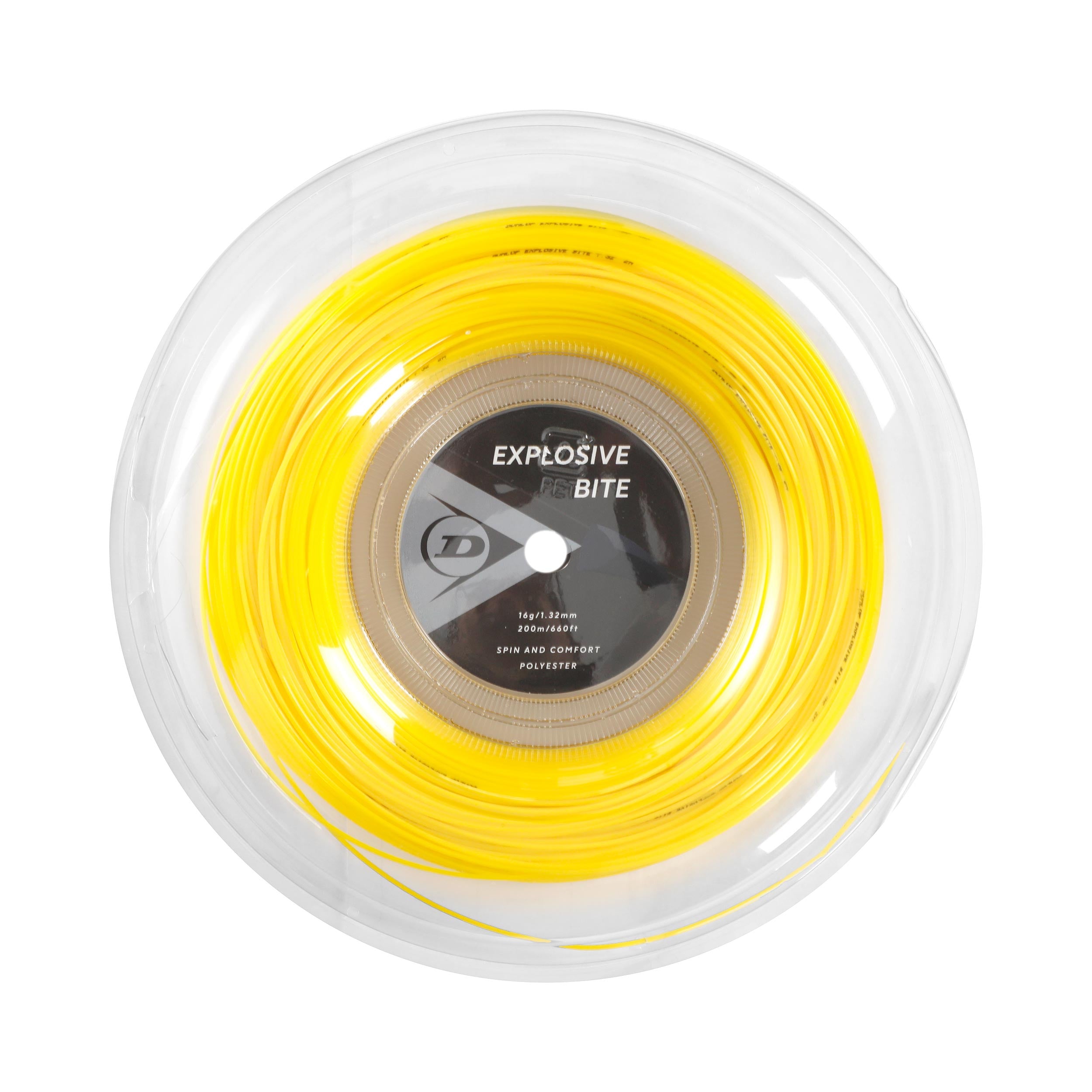 Dunlop Explosive Bite Bobinas de cordaje 200m - amarillo