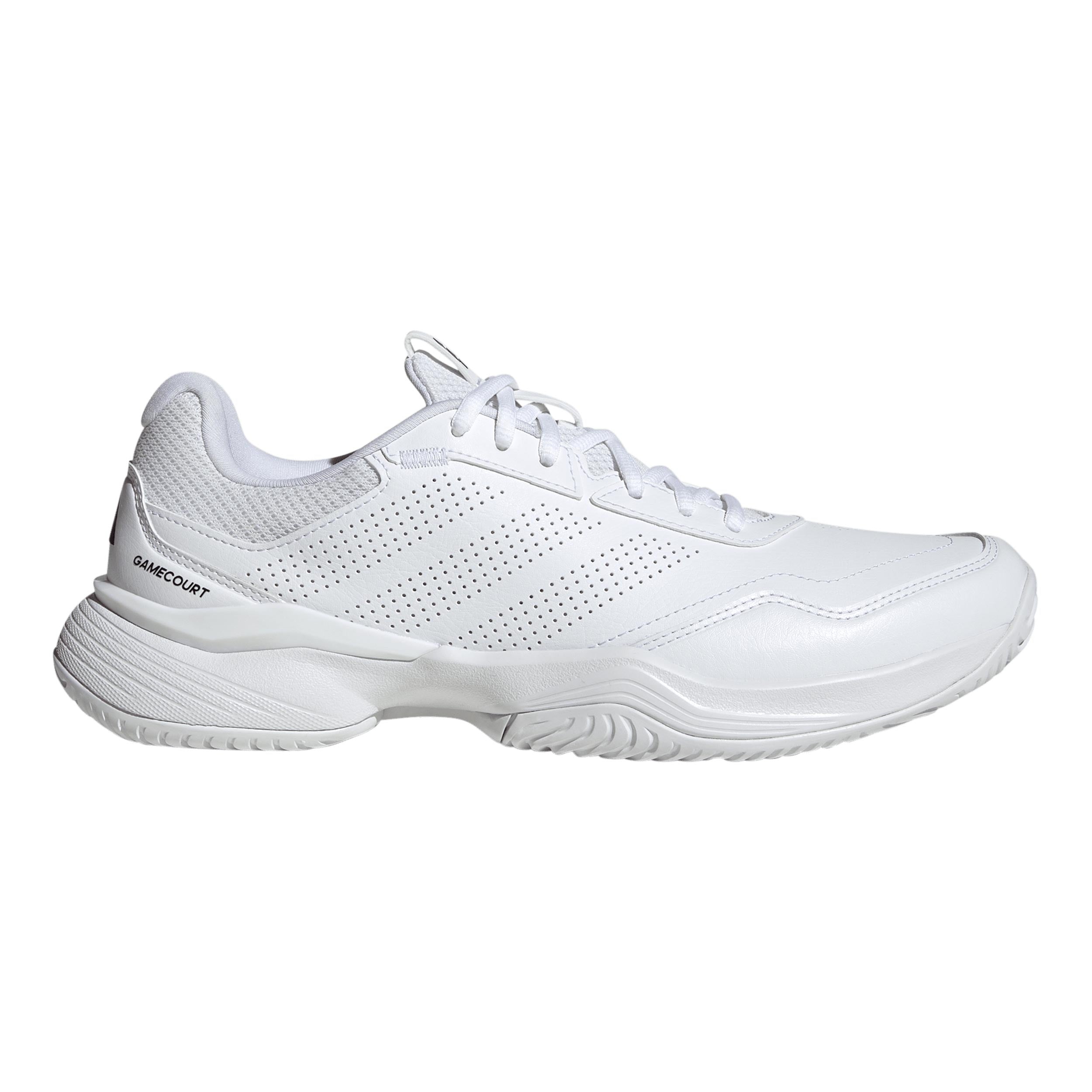 adidas GameCourt 3 Leather Zapatilla todas las superficies Hombres - blanco