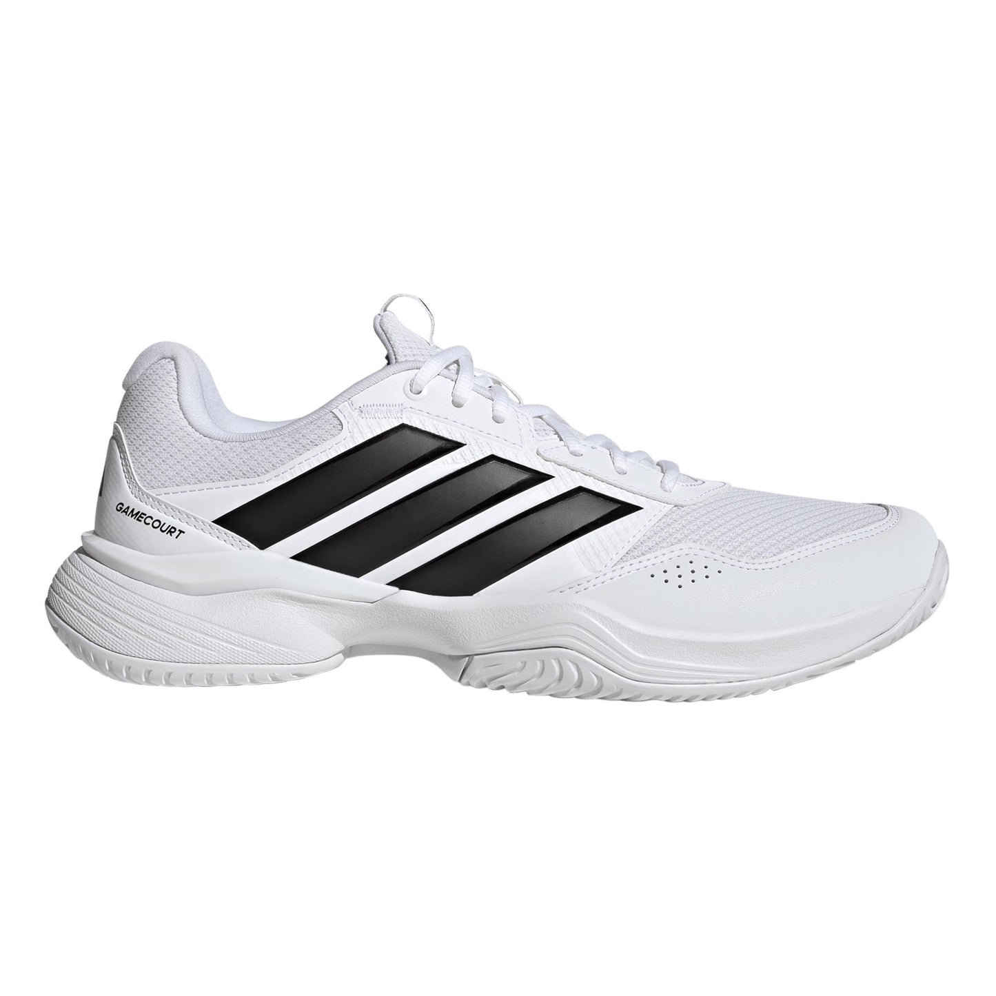 adidas GameCourt 3 Wide Zapatilla todas las superficies Hombres - blanco, negro