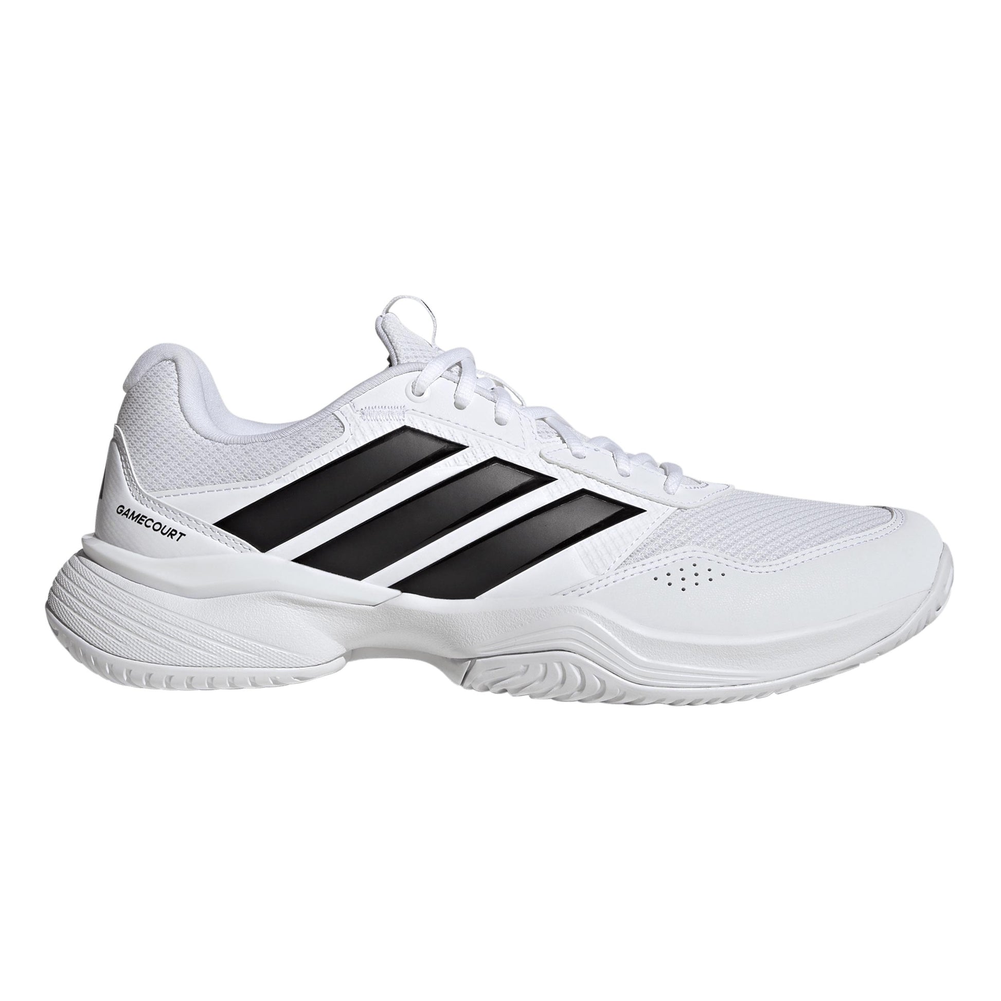 adidas GameCourt 3 Wide Zapatilla todas las superficies Hombres - blanco, negro