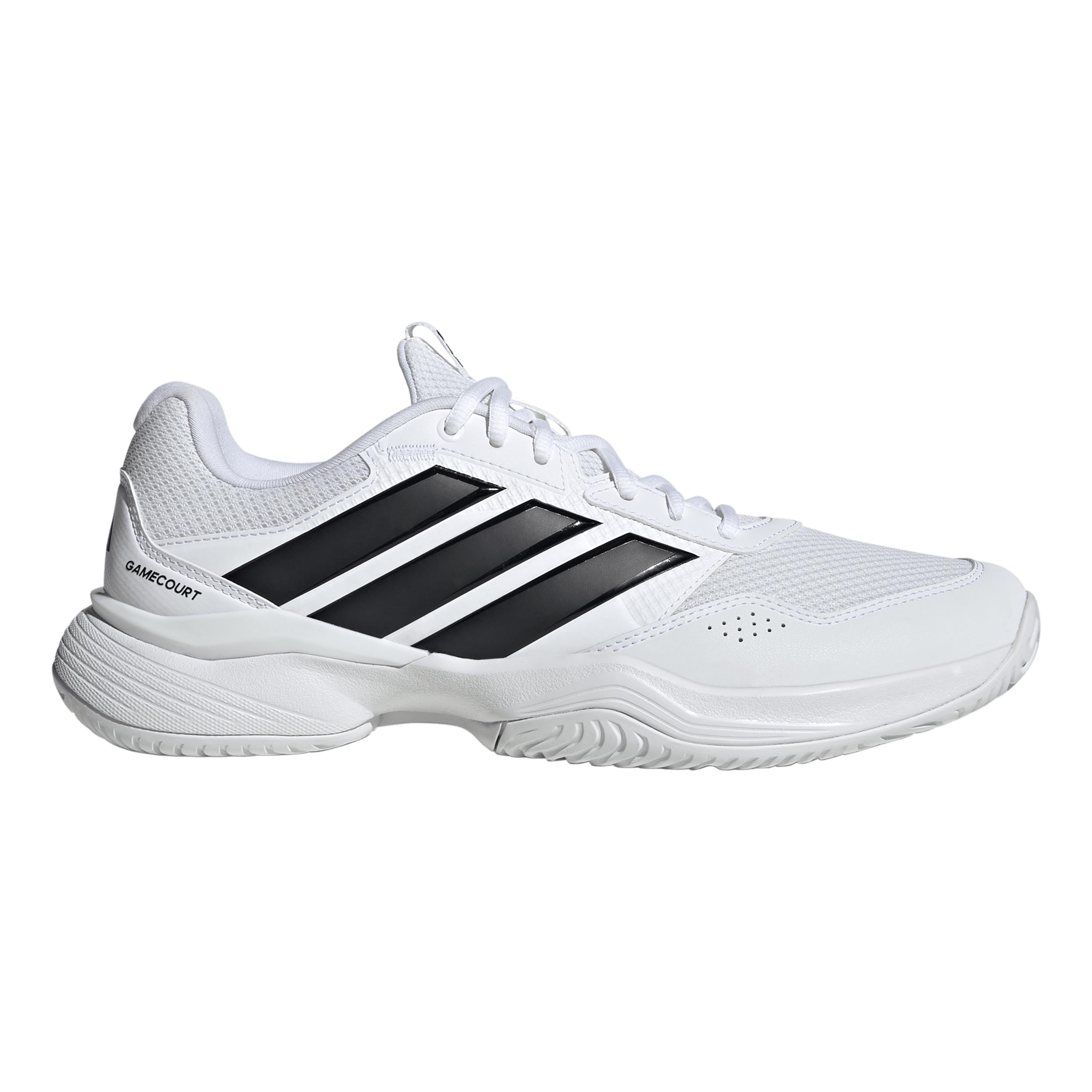 adidas GameCourt 3 Zapatilla todas las superficies Hombres - blanco, negro