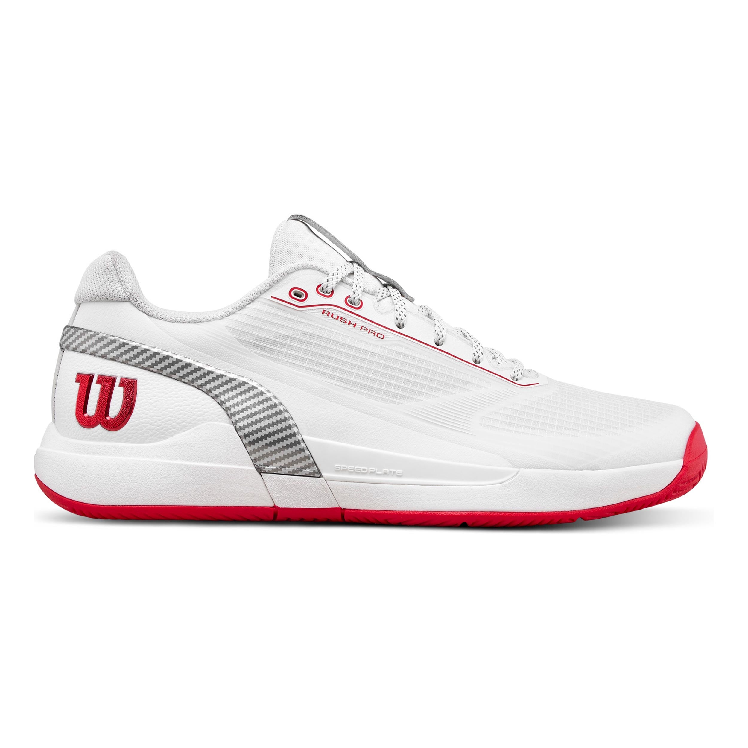 Wilson Rush Pro 5 CTC Zapatilla todas las superficies Hombres - blanco, rojo