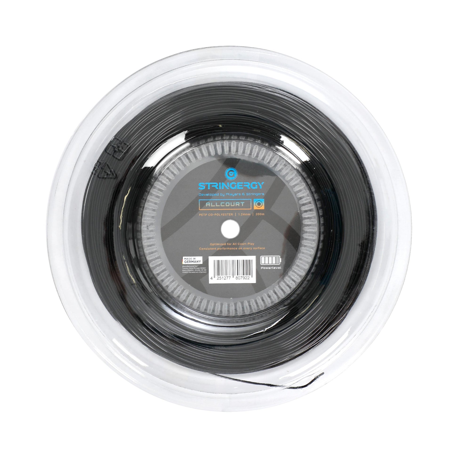 Stringergy Allcourt  Bobinas de cordaje 220m - negro