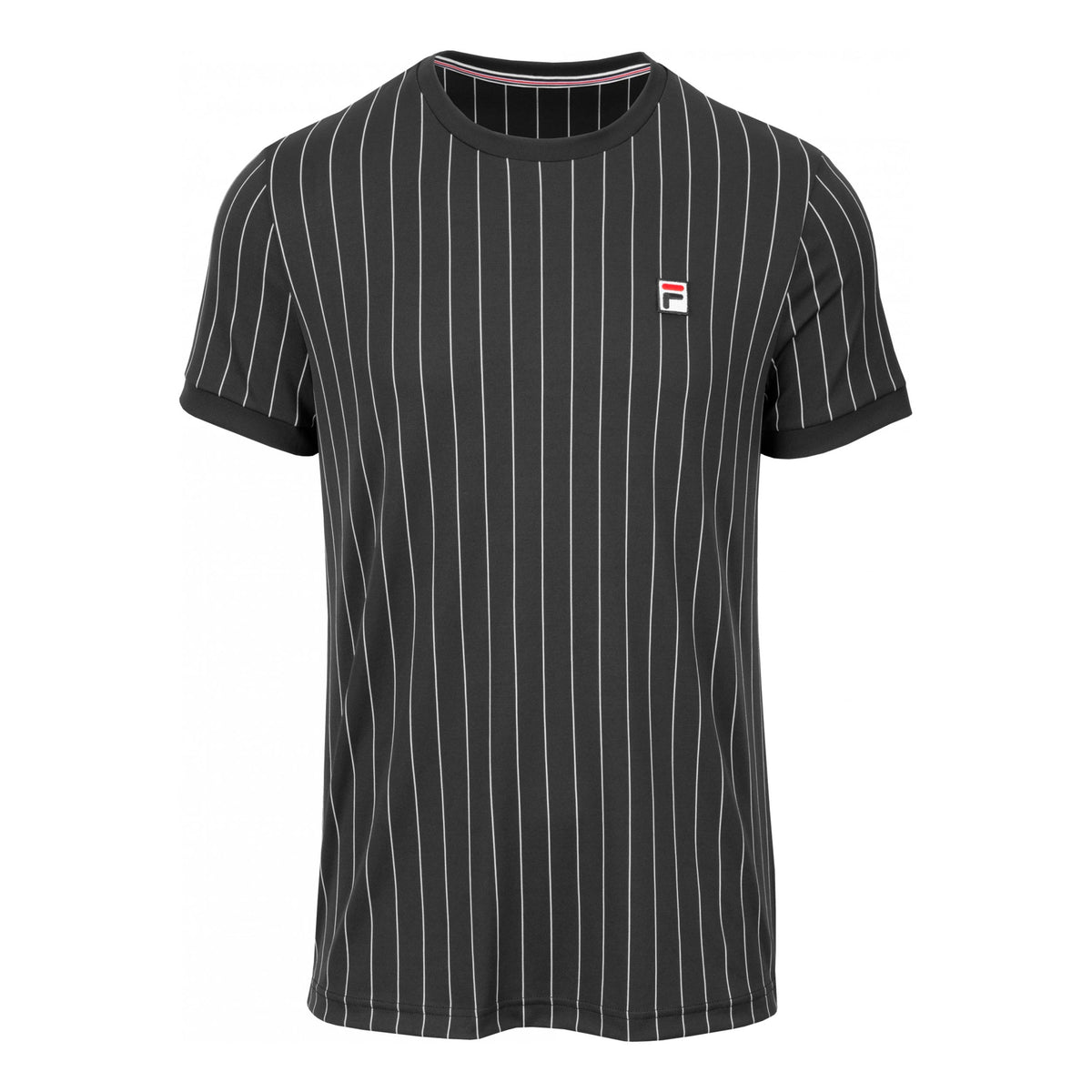 Fila BB1 Shirt Stripes Camiseta de manga corta Hombres - negro, blanco