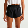AeroSwift Pantalones cortos Mujeres - negro, blanco