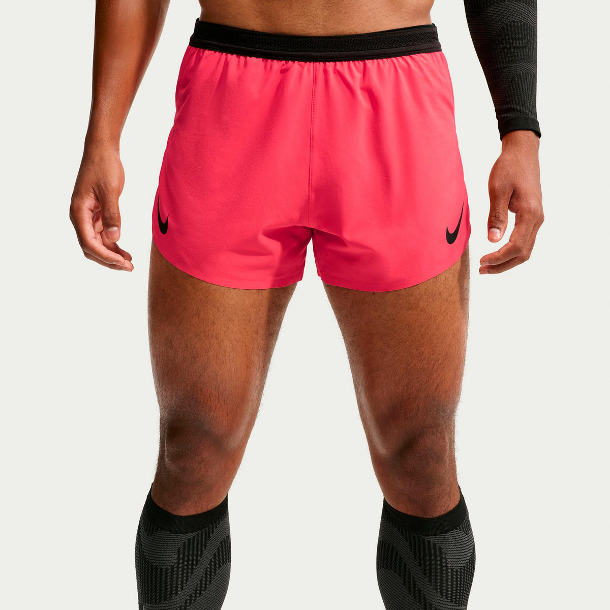 Nike AeroSwift  Pantalones cortos Hombres - rojo, negro