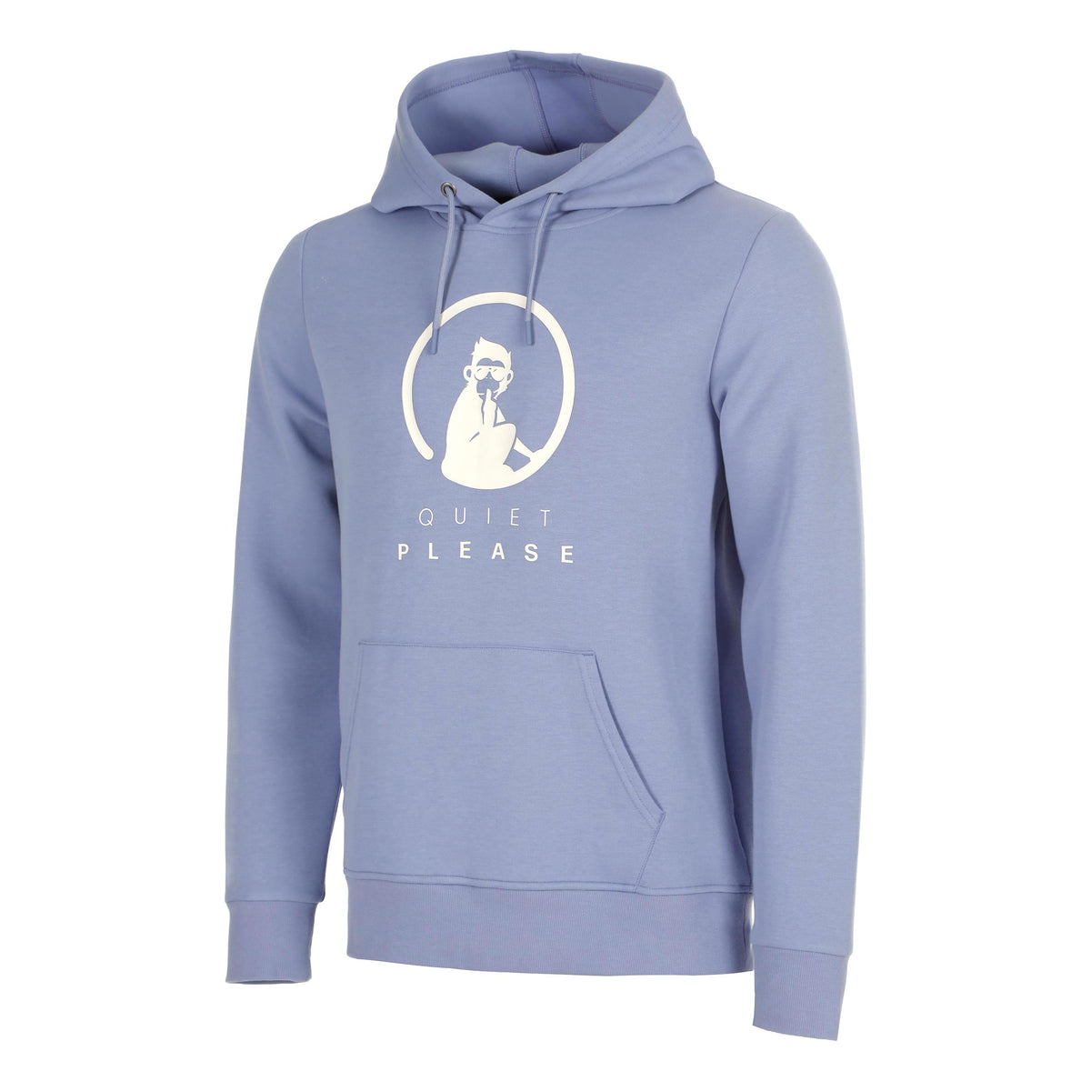 Quiet Please Baseline Sudadera con capucha Unisex - azul
