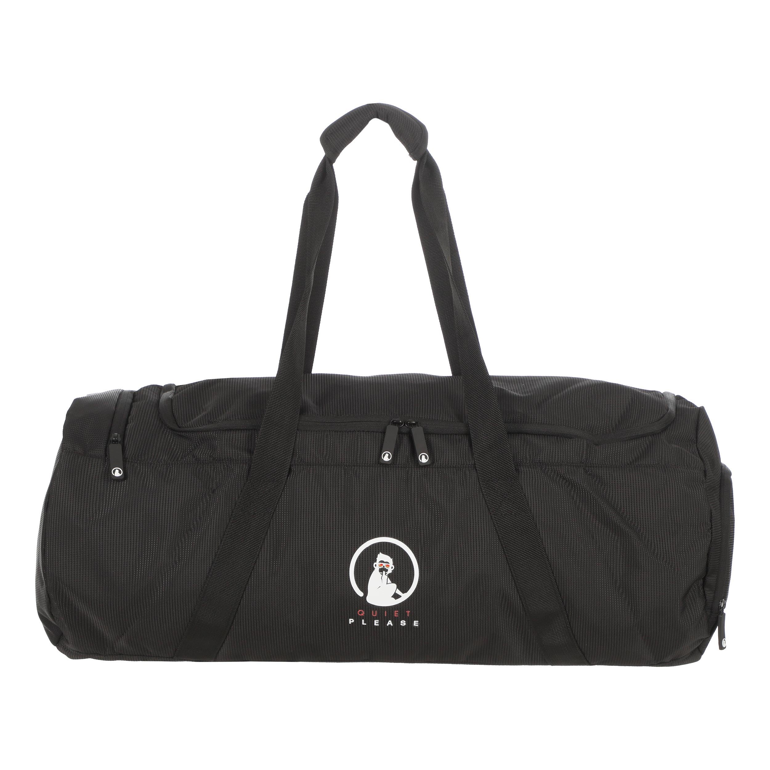 Quiet Please Gym Bolsa de deporte - negro