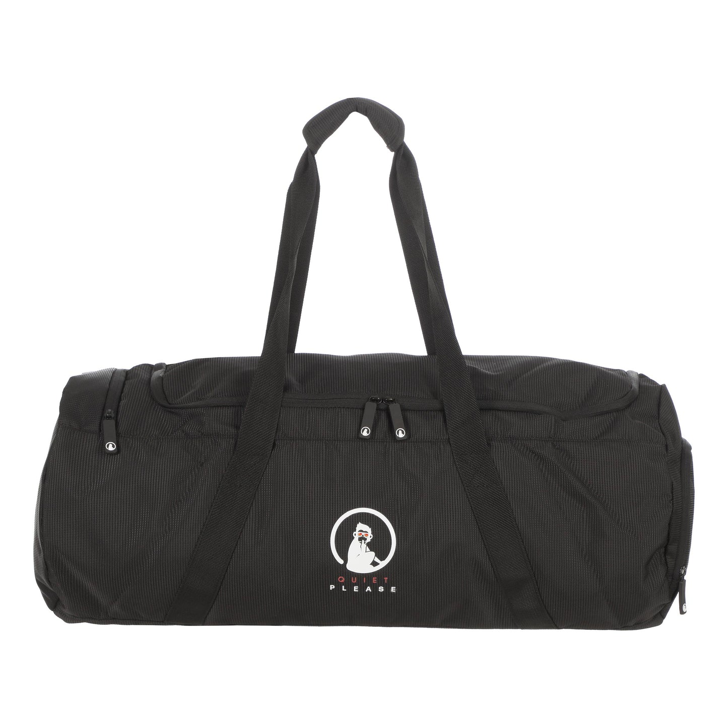 Quiet Please Gym Bolsa de deporte - negro