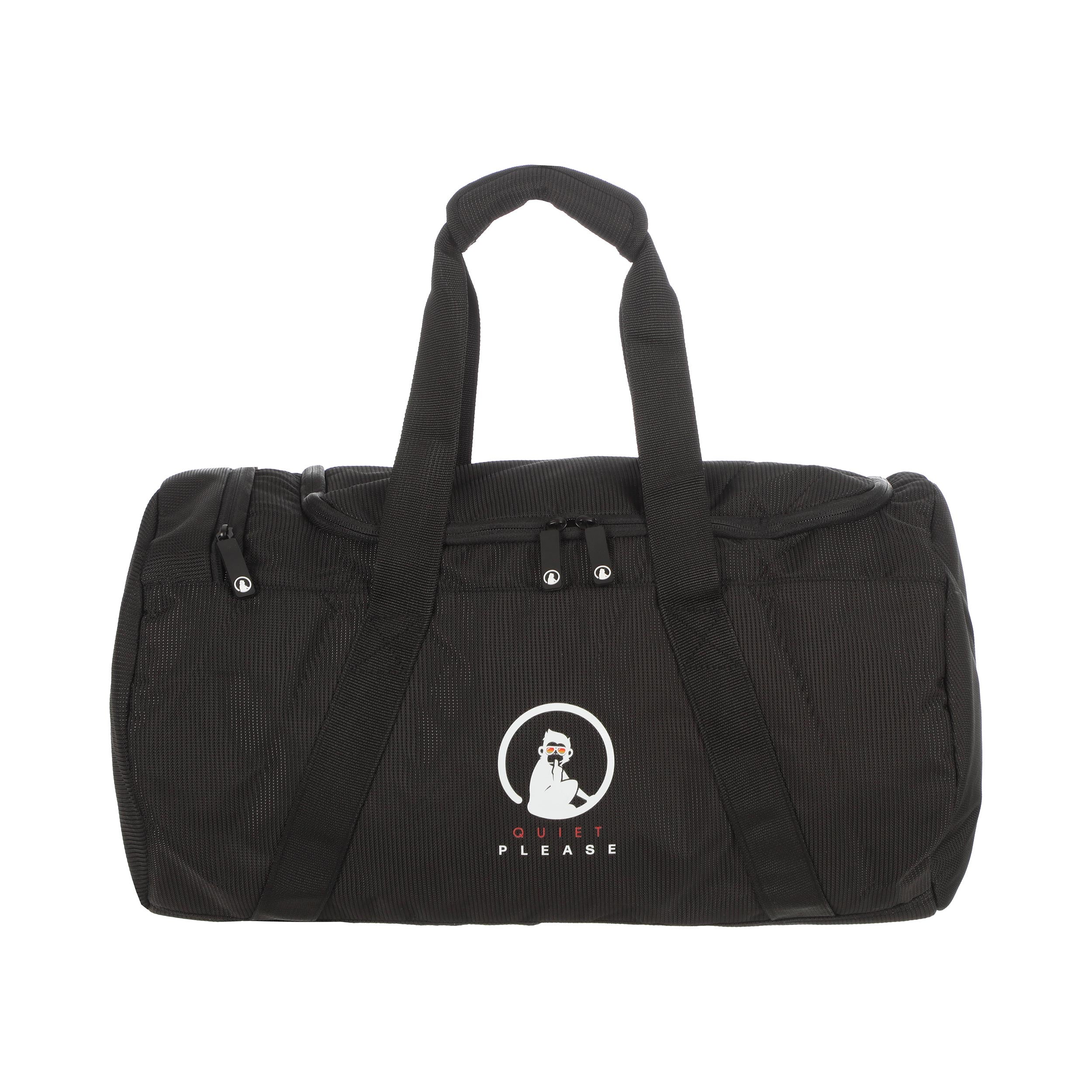 Quiet Please Gym Bolsa de deporte - negro