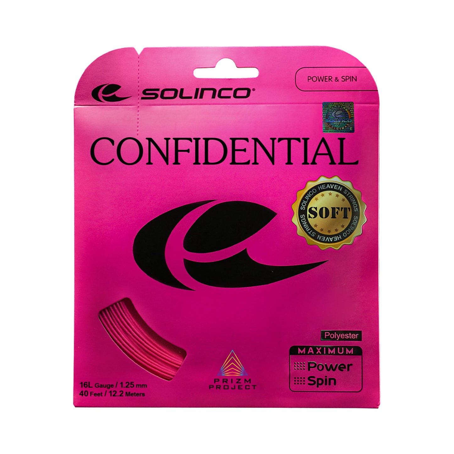 Solinco Confidential Soft  Sets Individuales 12m - rosa