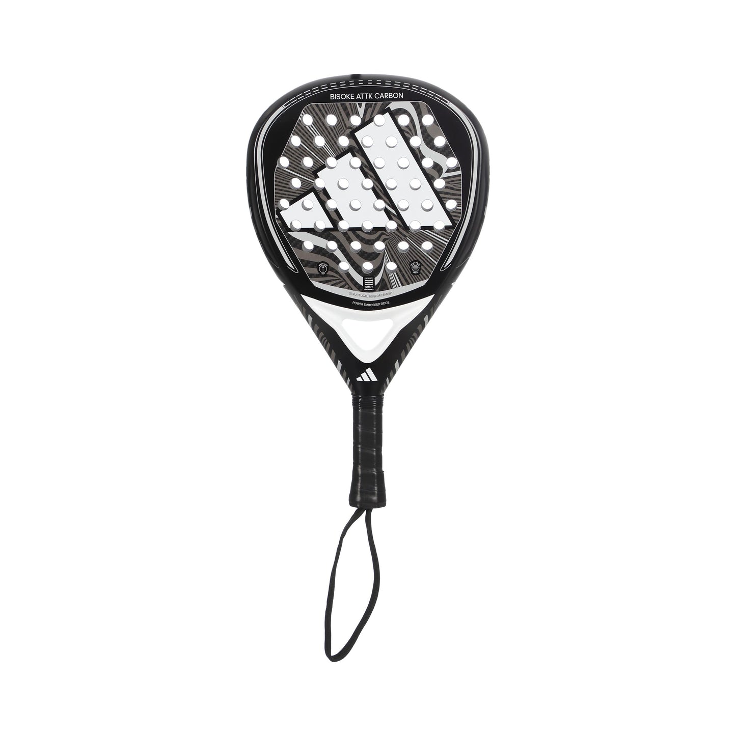 adidas Bisoke Attk Carbon Pala de pádel