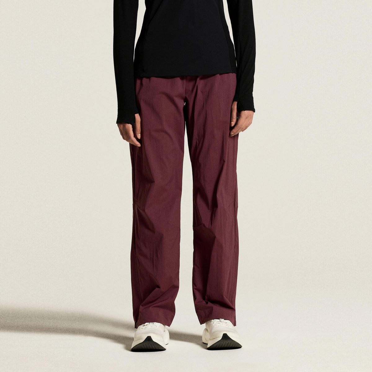 Craft Hypervent Wind Pantalón largo Mujeres - rojo