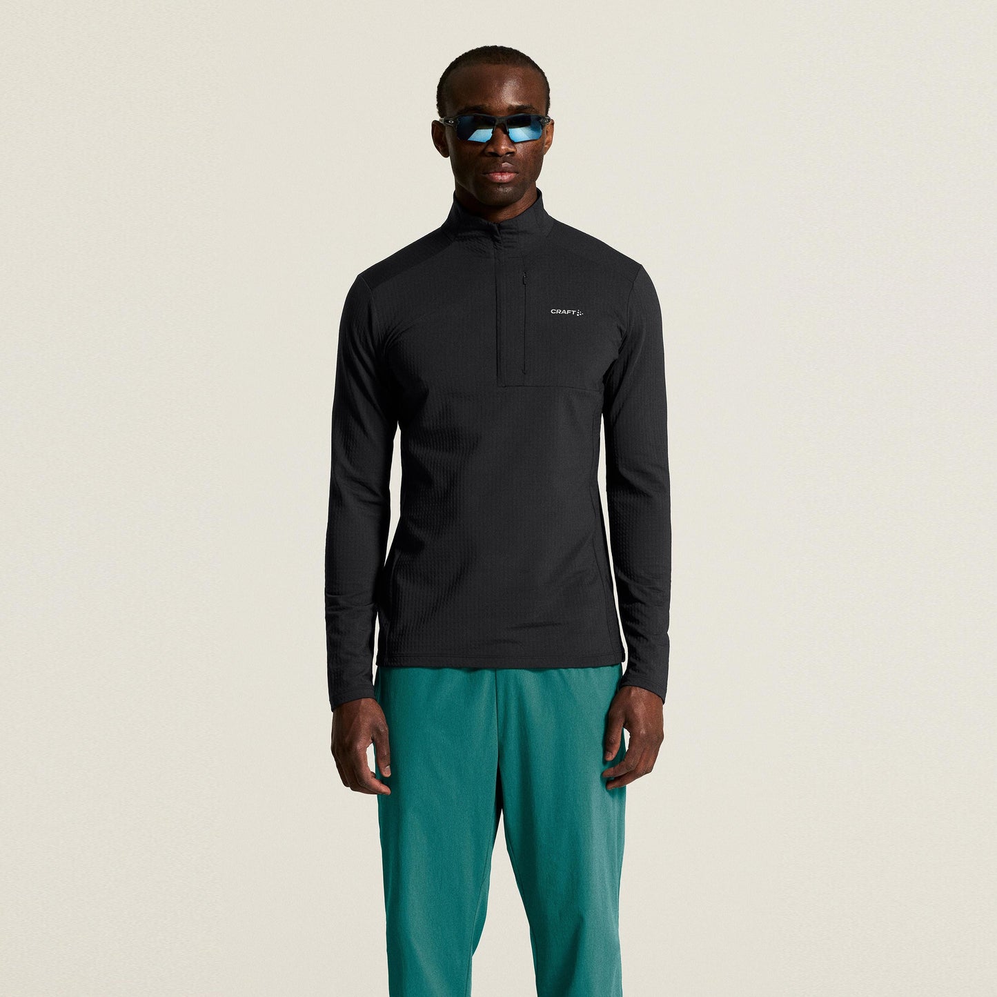 Craft Gain Thermal Camiseta de running Hombres - negro
