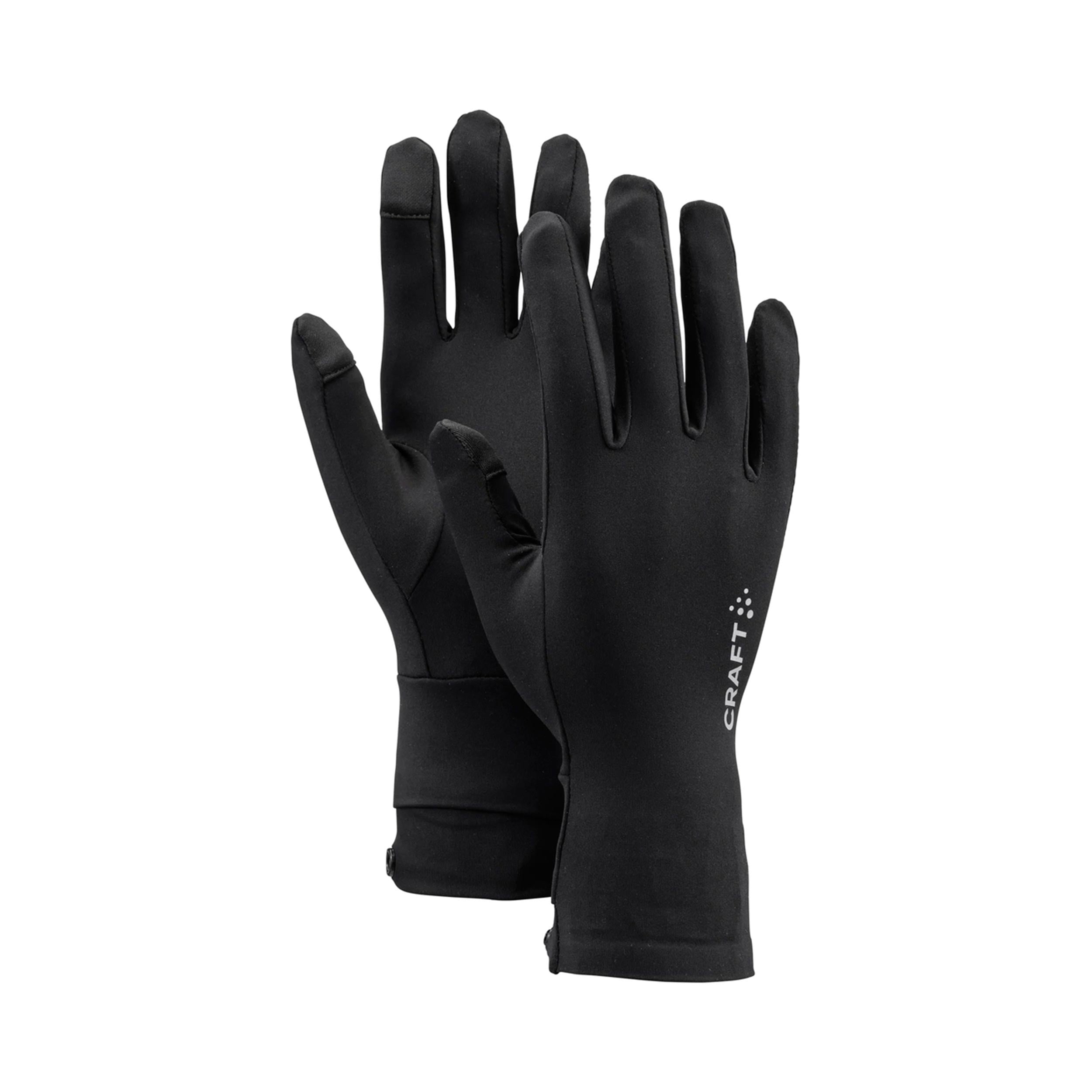 Craft Essence Running Guantes de correr Unisex - negro