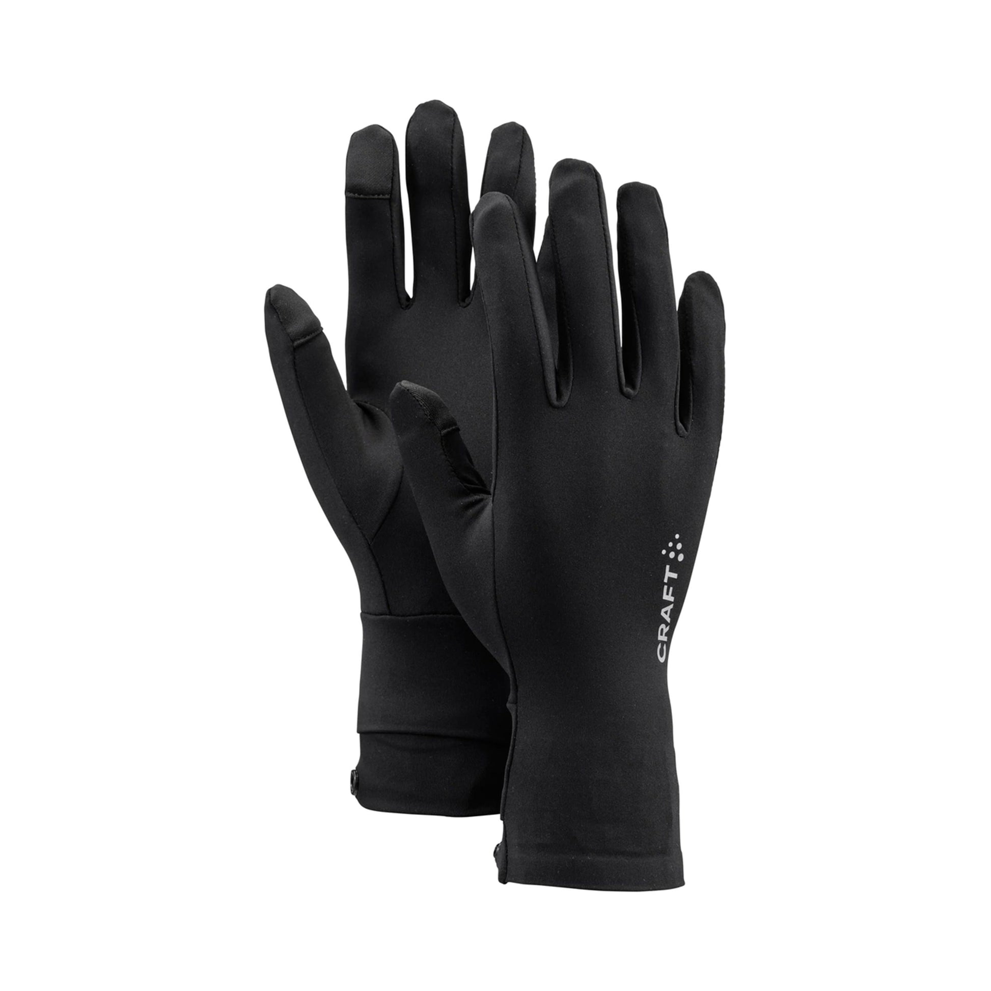 Craft Essence Running Guantes de correr Unisex - negro