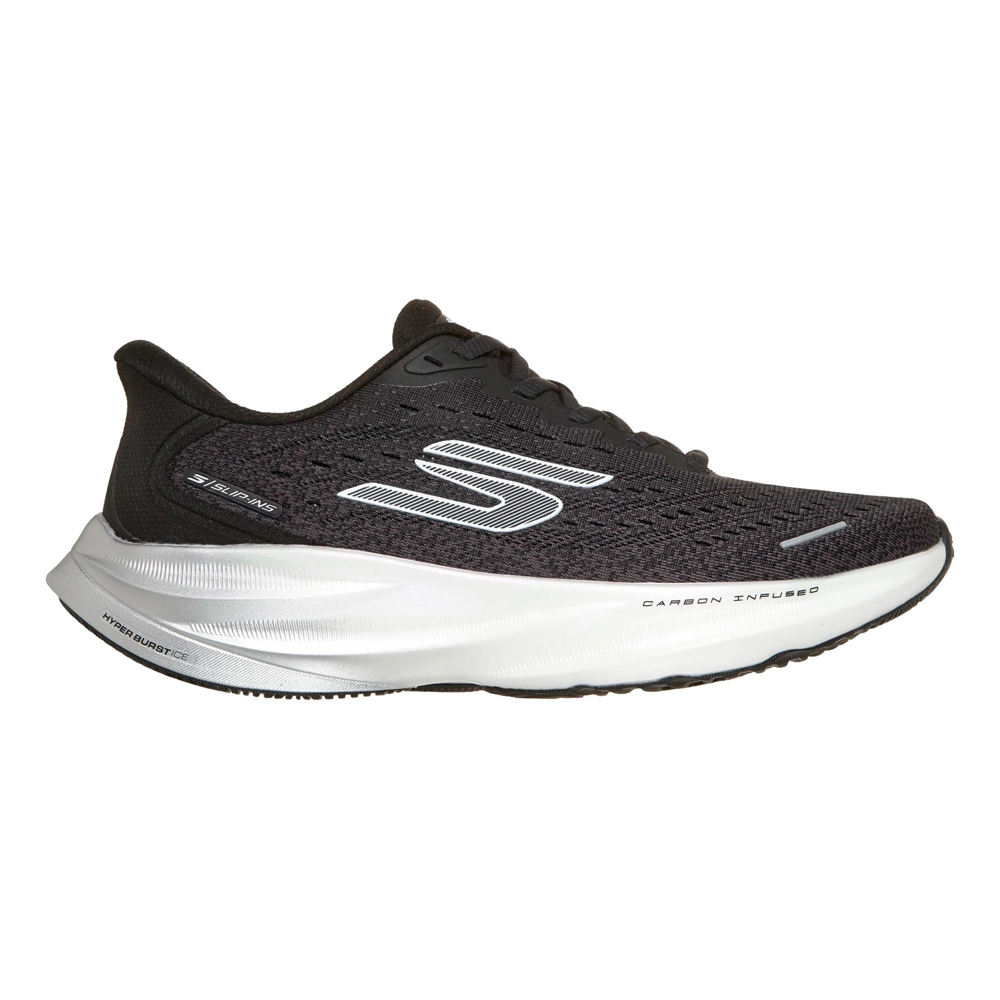 Skechers SKX Aero Spark Slip-In Zapatilla neutral Mujeres - negro, plateado