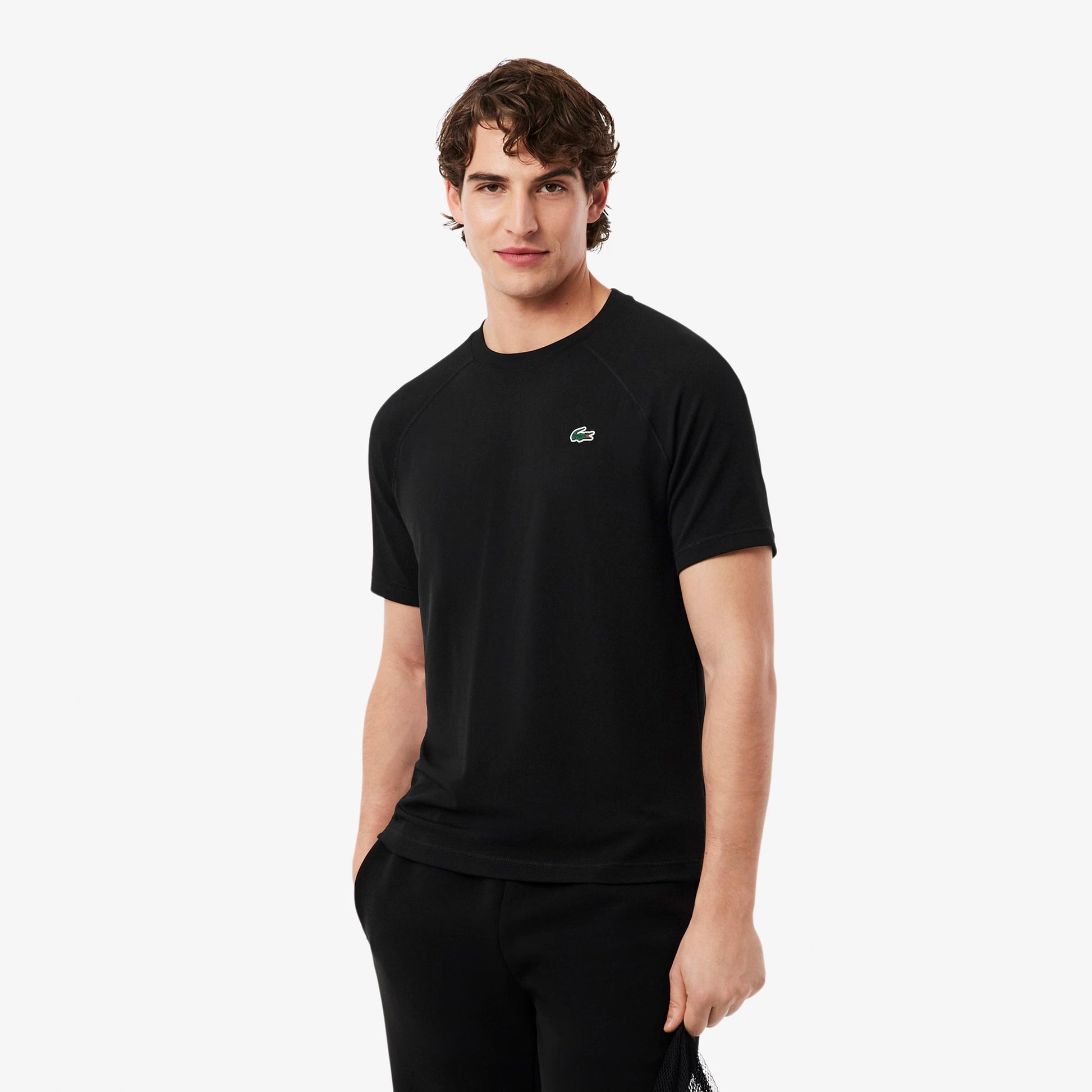 Lacoste Urban Camiseta de manga corta Hombres - negro