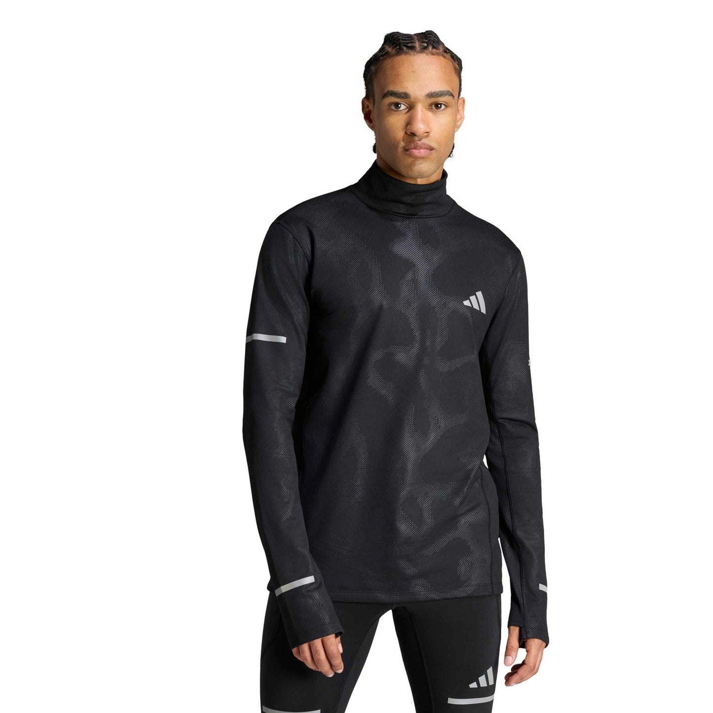 adidas adi365 Warm Camiseta de running Hombres - negro