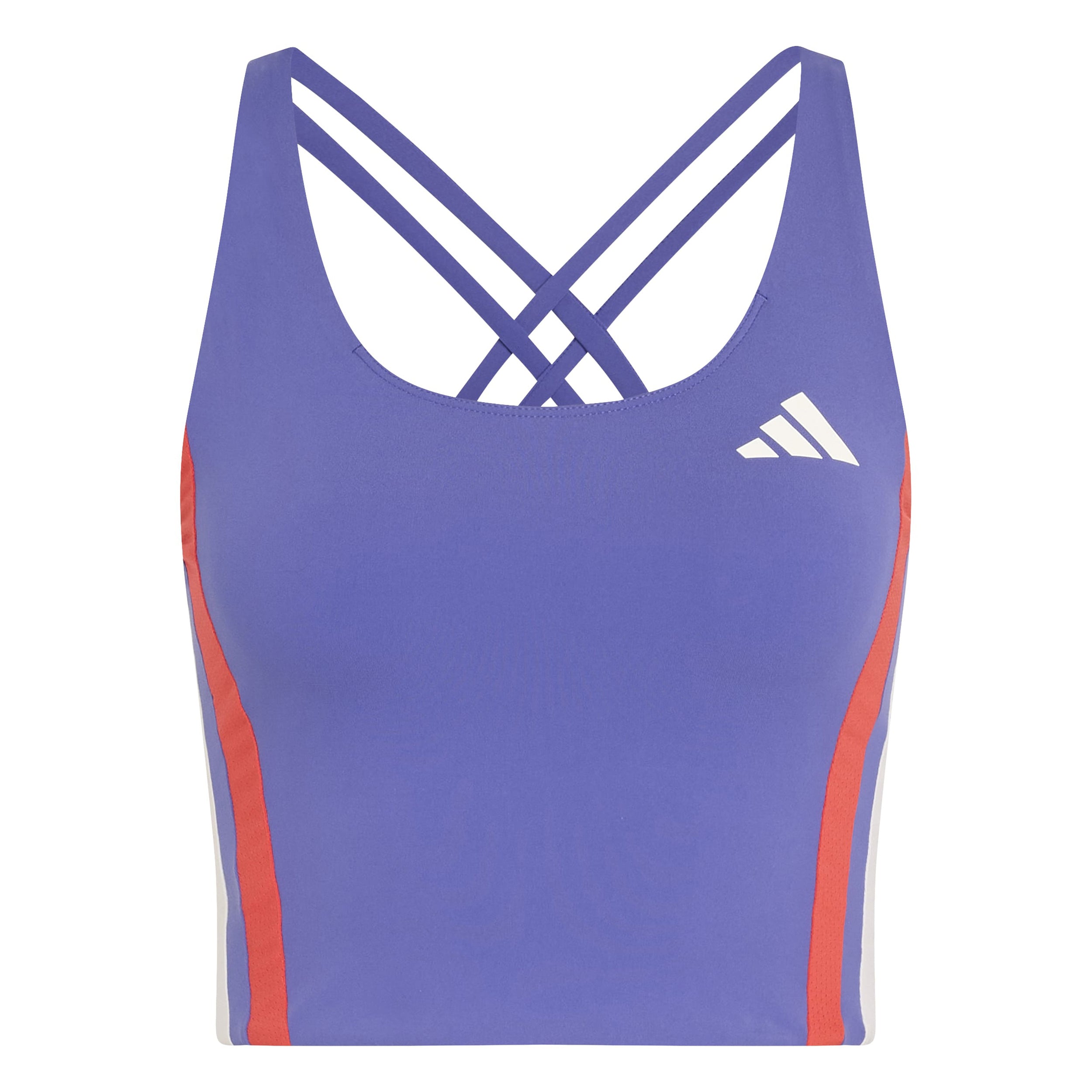adidas adizero Archive Camiseta de running Mujeres - azul, rojo