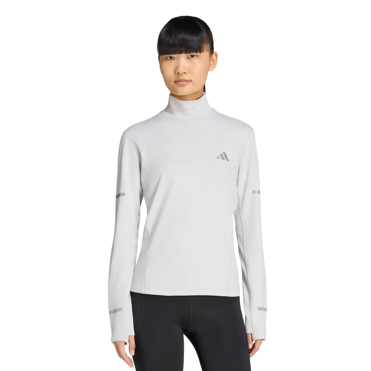 adidas adi365 Warm Camiseta de running Mujeres - gris