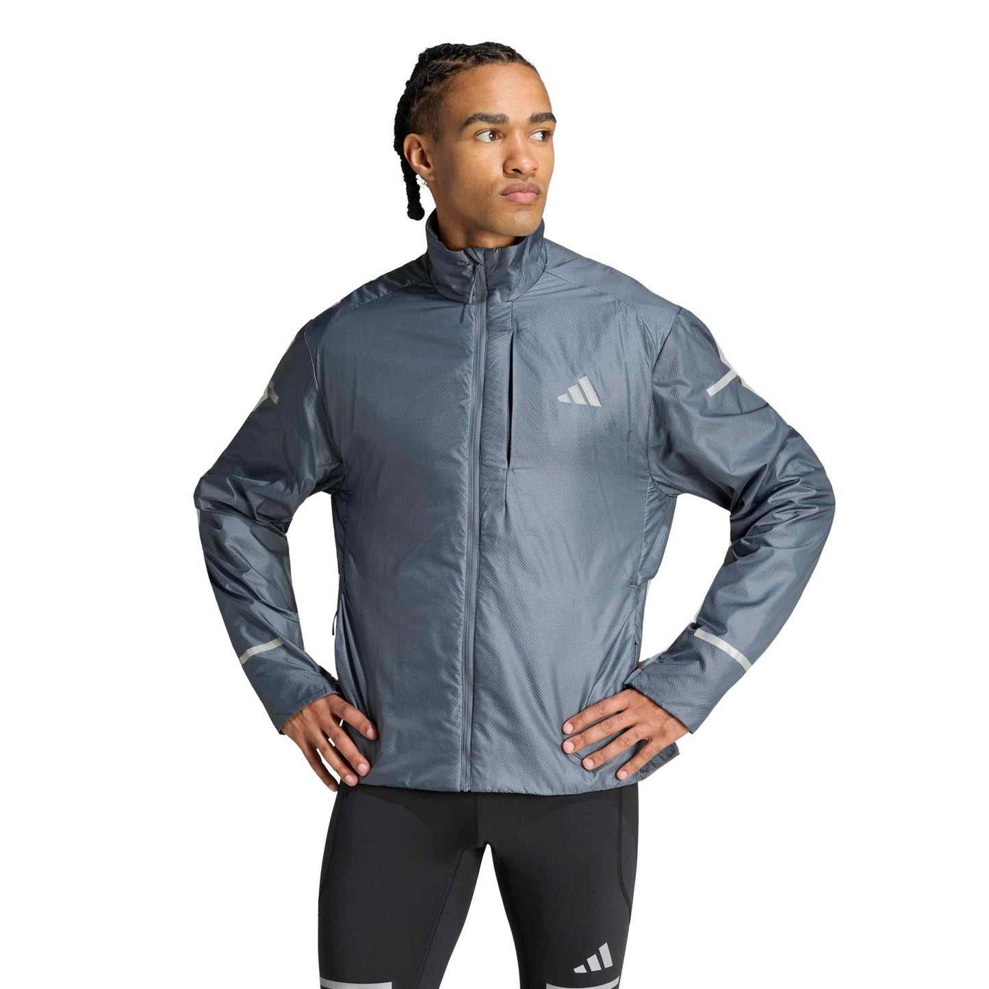 adidas adi365 Light Warm  Chaqueta para correr Hombres - antracita