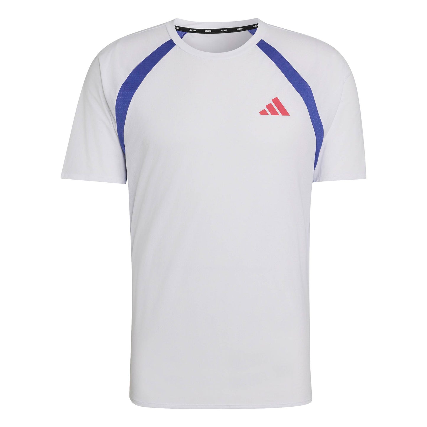 adidas adizero Archive Camiseta de running Hombres - blanco, azul