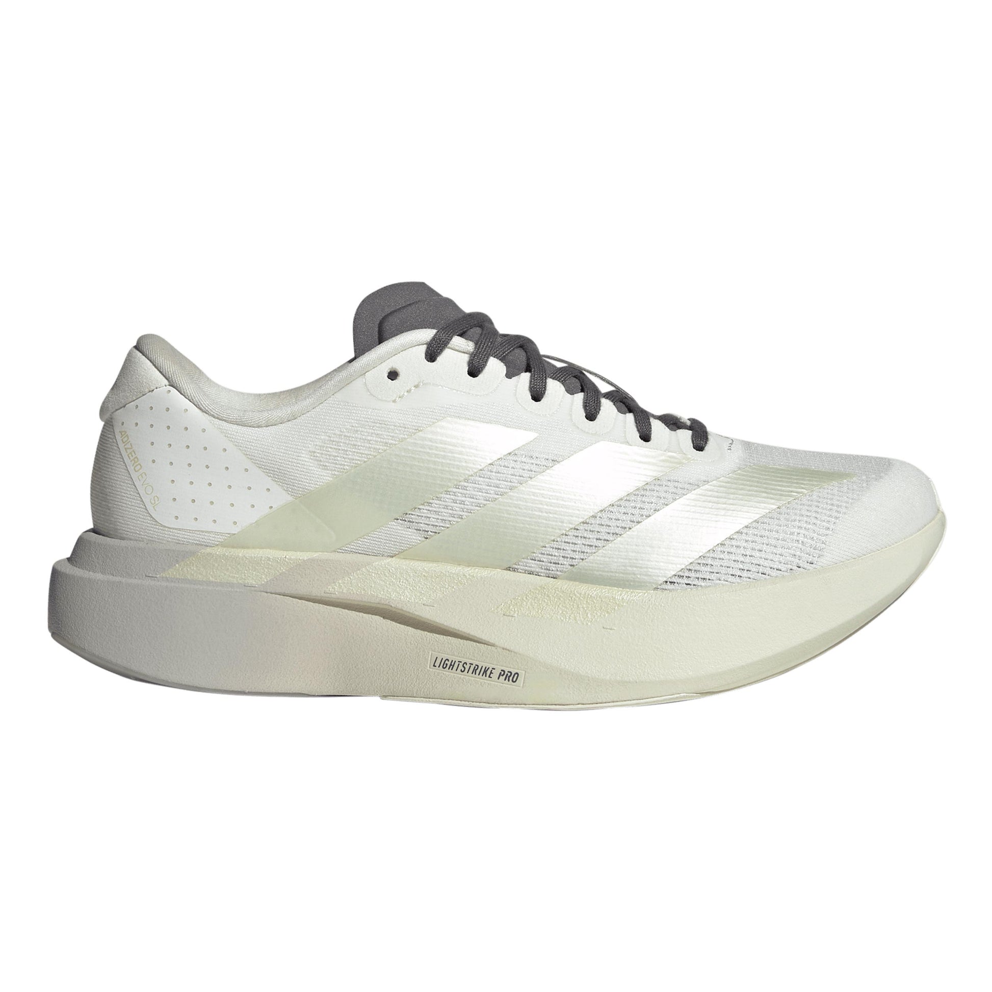 adidas adizero Evo SL Zapatilla de competición Mujeres - gris claro, verde claro