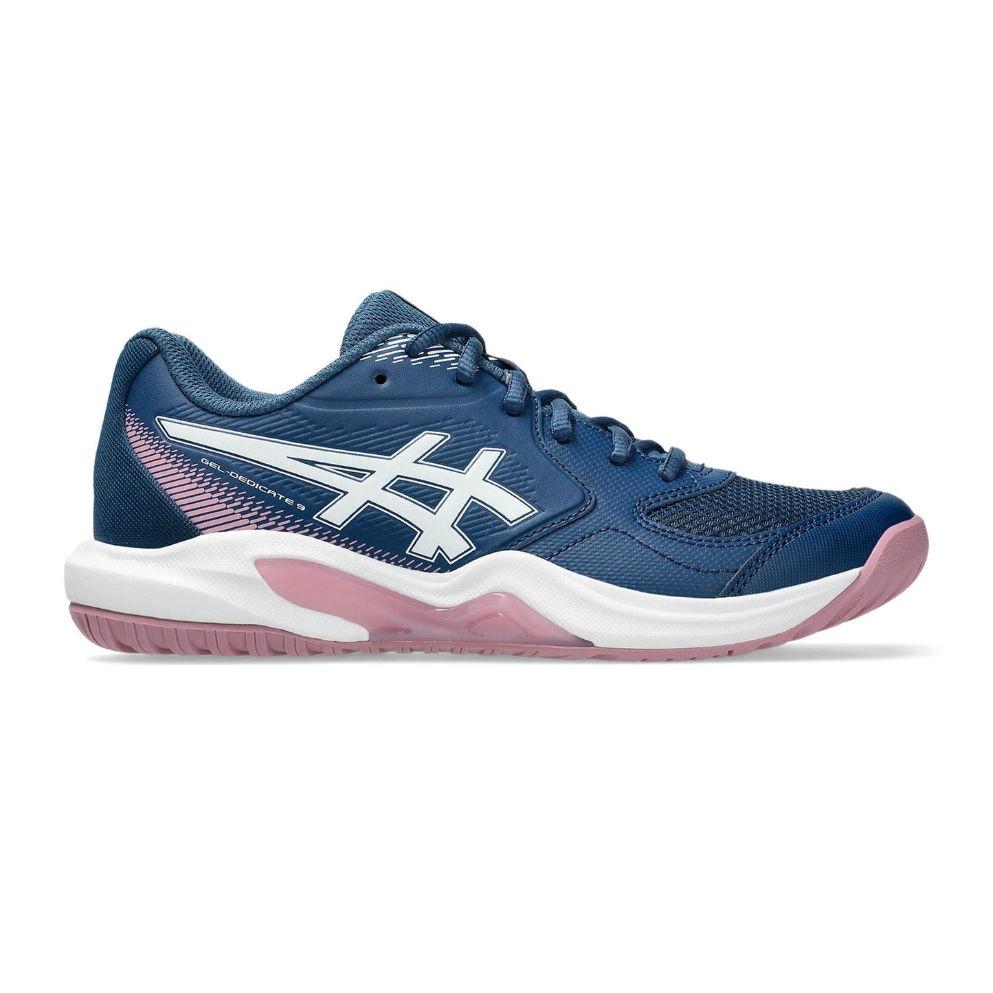 ASICS Gel-Dedicate 9 Zapatilla todas las superficies Mujeres - azul oscuro, blanco