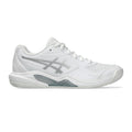 Gel-Dedicate 9 Zapatilla tierra batida Mujeres - blanco, plateado