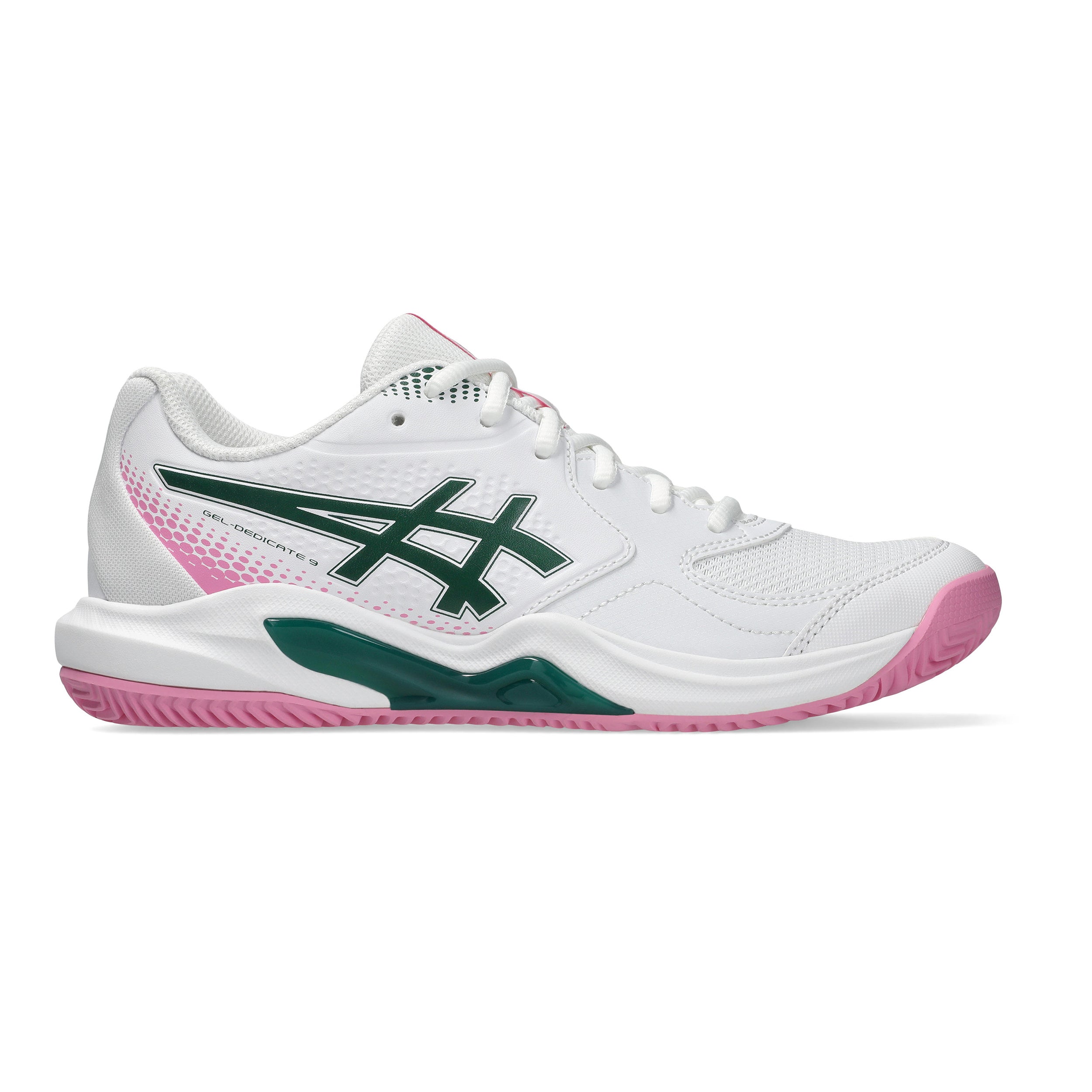 ASICS Gel-Dedicate 9 Zapatilla de pádel Mujeres - blanco, rosa