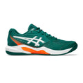 Gel-Dedicate 9 Zapatilla de pádel Hombres - verde oscuro, blanco