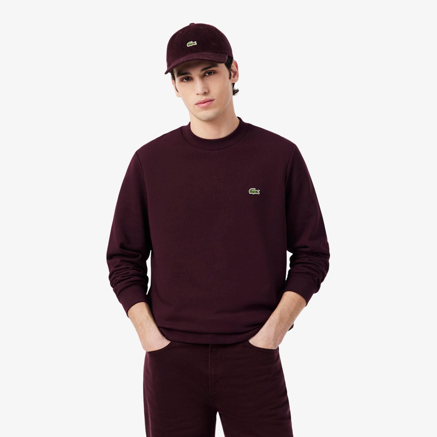 Lacoste Sudadera Hombres - marrón