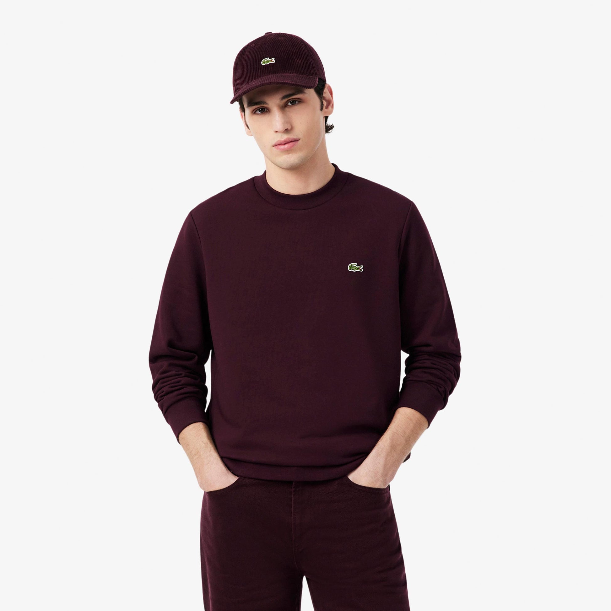 Lacoste Sudadera Hombres - marrón