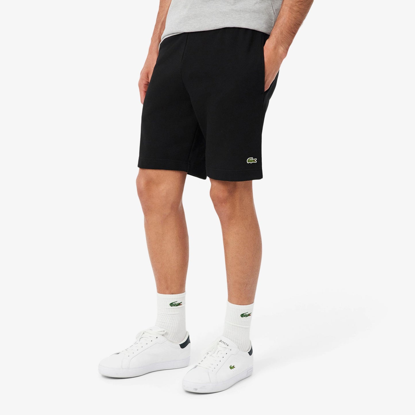Lacoste Shorts Hombres - negro