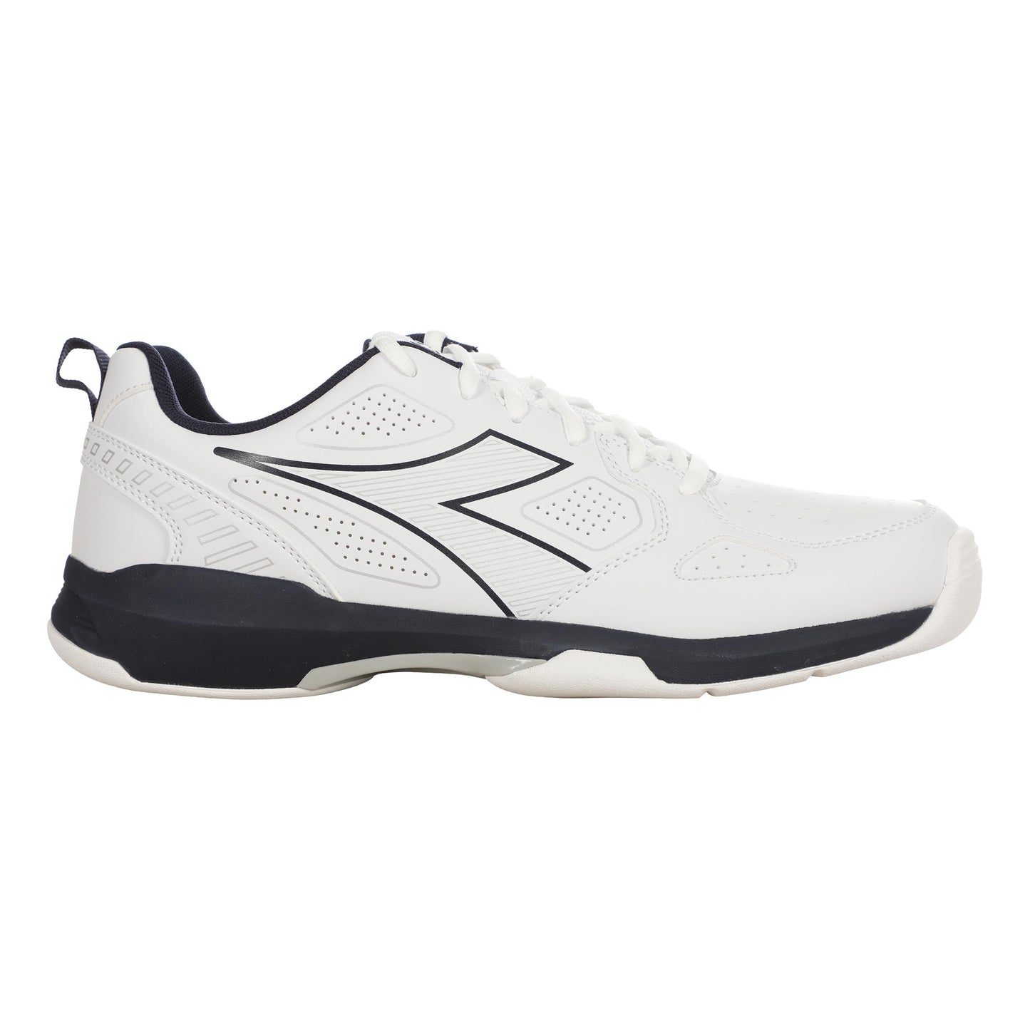 Diadora S. Challenge 7 SL Zapatilla para pista cubierta Hombres - blanco, azul oscuro