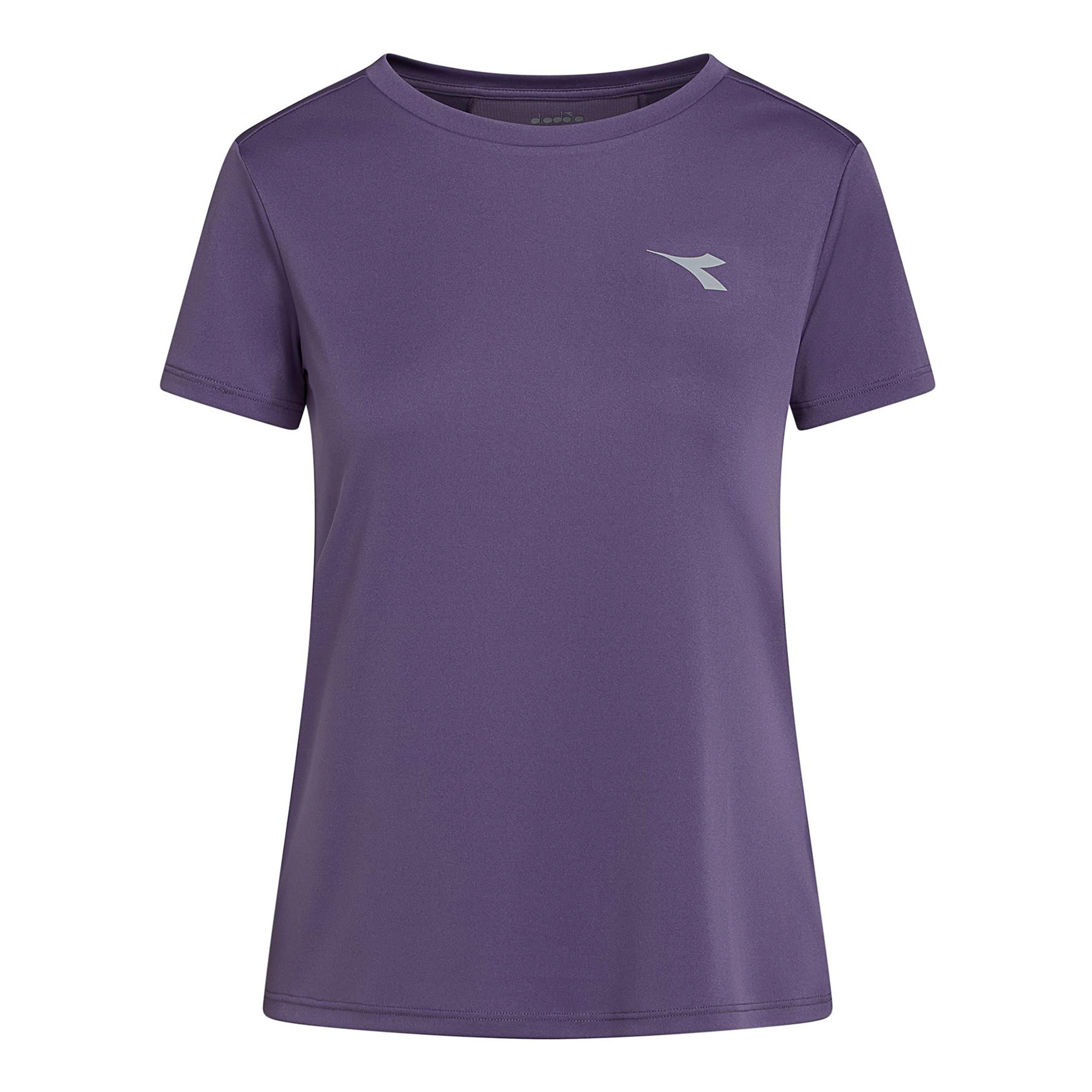 Diadora Court Camiseta de manga corta Mujeres - violeta